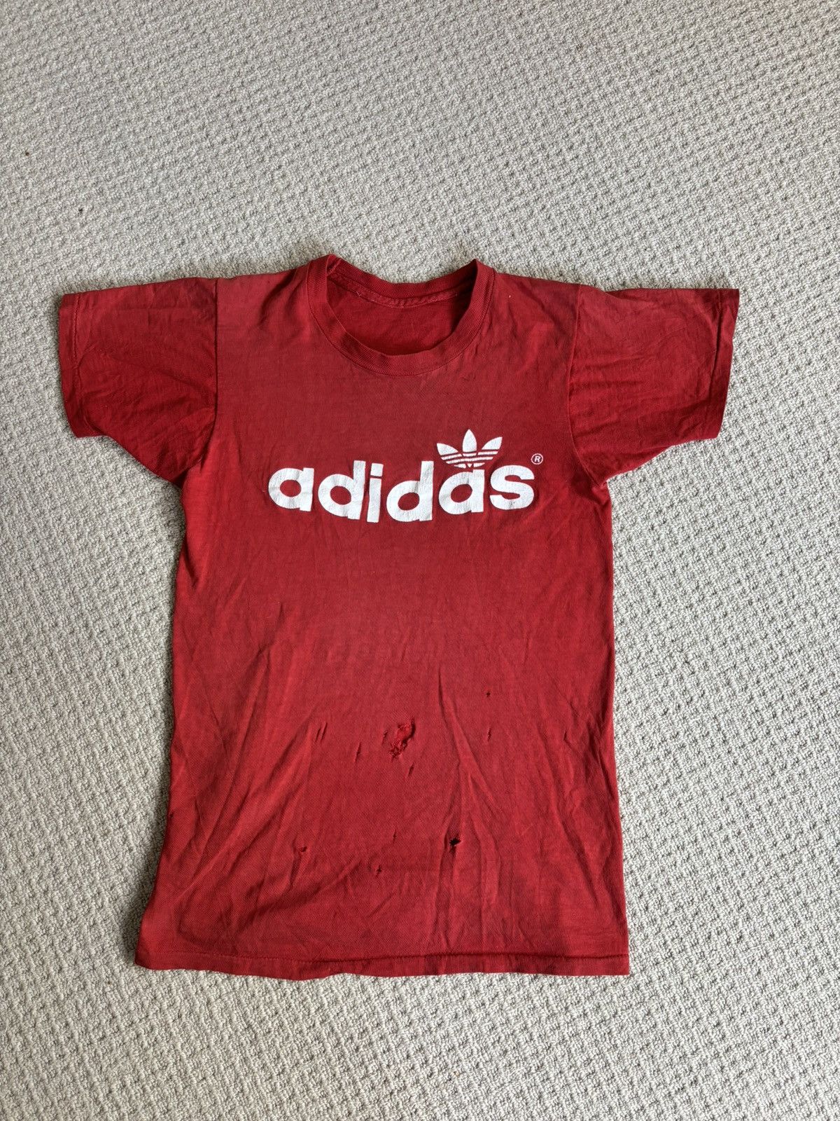 Adidas × Japanese Brand × Vintage Vintage 60s/70s Adidas t-shirt Size US XS / EU 42 / 0 - 1 Thumbnail