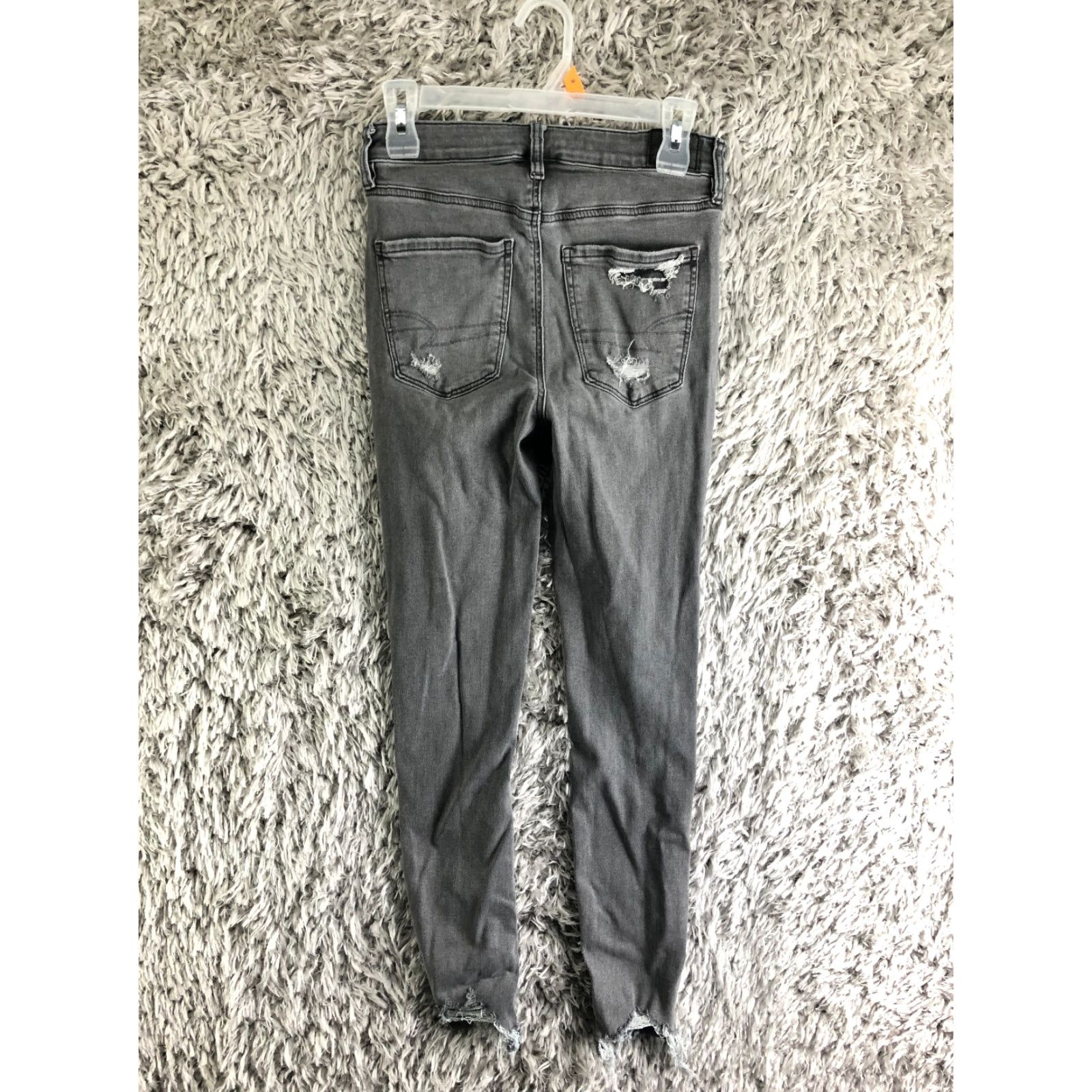 American Eagle Outfitters VINTAGE: No American Eagle Outfitters Jegging Jeans Gray Medium Wash 5-Pocket Denim Womens Sz 6 Regular Rise Mid 8.5-10.5 in Jeans Size 28" / US 6 / IT 42 - 5 Thumbnail