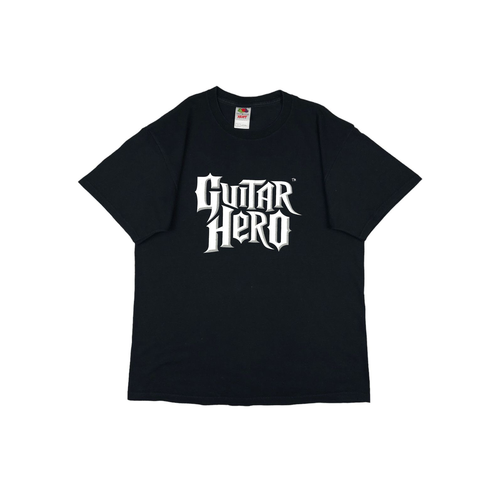Band Tees × Playstation × Vintage 💎 90s Y2K Guitar Hero Game Spell out Art Tee T-shirt Size L Size US L / EU 52-54 / 3 - 1 Thumbnail