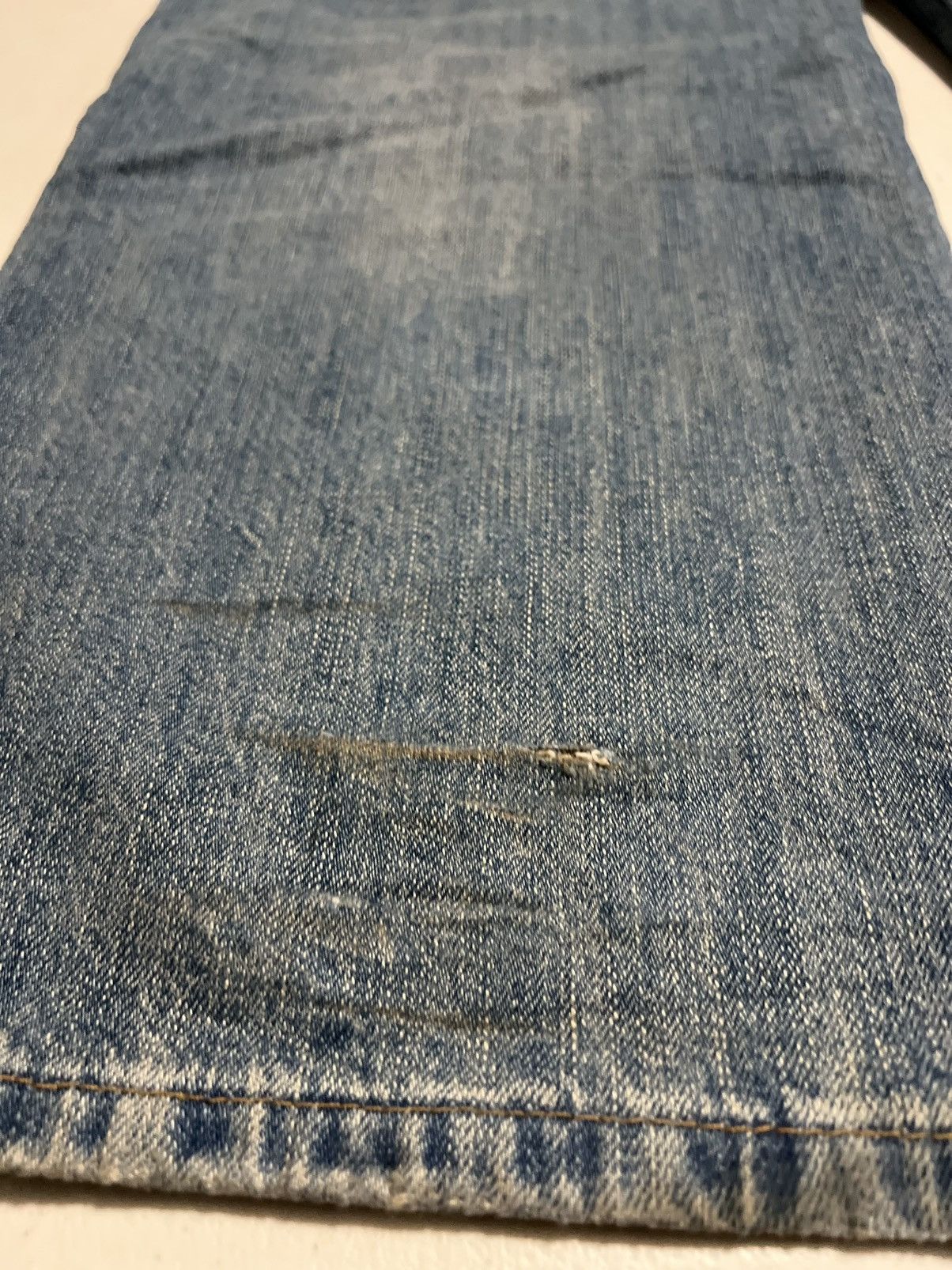 Zara Zara Baggy Light Dark Washed Blue Jeans Size US 30 / EU 46 - 5 Thumbnail
