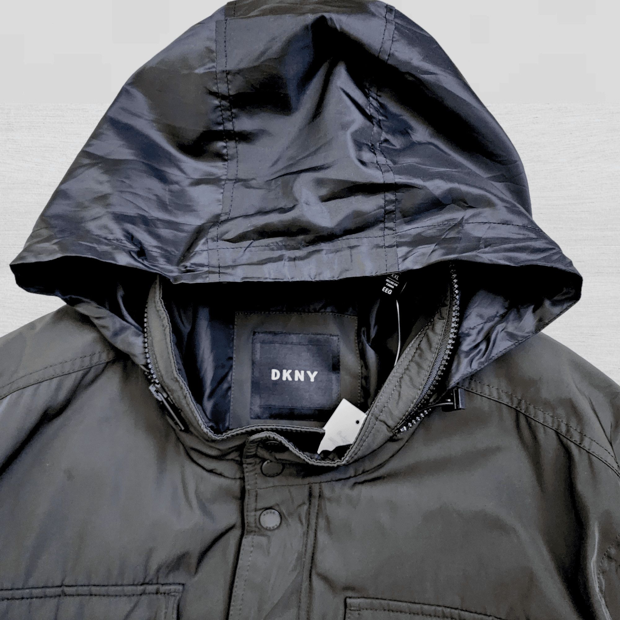 DKNY DKNY nylon jacket green 2XL Fashionella Size US XXL / EU 58 / 5 - 8 Thumbnail