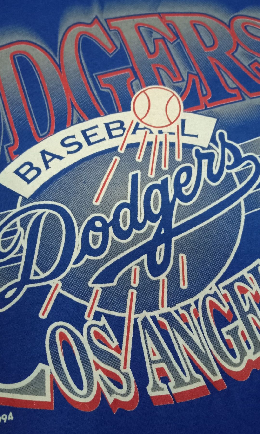MLB × Vintage Vintage 90s MLB Los Angeles Dodgers T-shirt Size US L / EU 52-54 / 3 - 8 Thumbnail