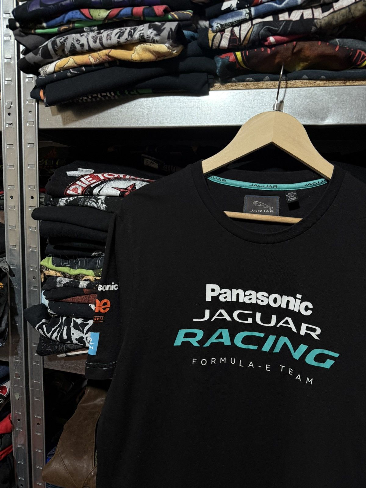 Formula 1 JAGUAR Racing Panasonic Formula Uno F1 Team T-Shirt Size US XL / EU 56 / 4 - 3 Thumbnail