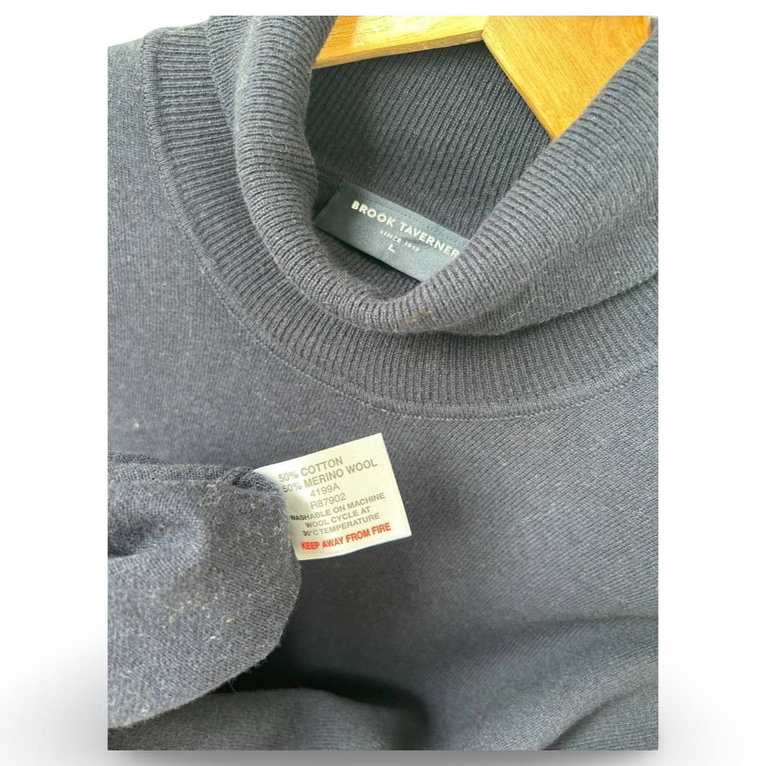 Luxire Brook Taverner wool turtleneck #848 Size US L / EU 52-54 / 3 - 3 Thumbnail