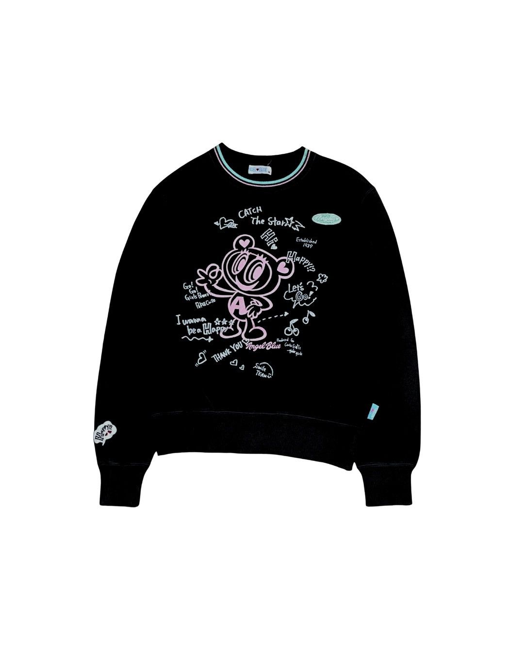 Angel Blue Vintage Angel Blue Catch the Star Doodle Graphic Size S / US 4 / IT 40 - 2 Thumbnail