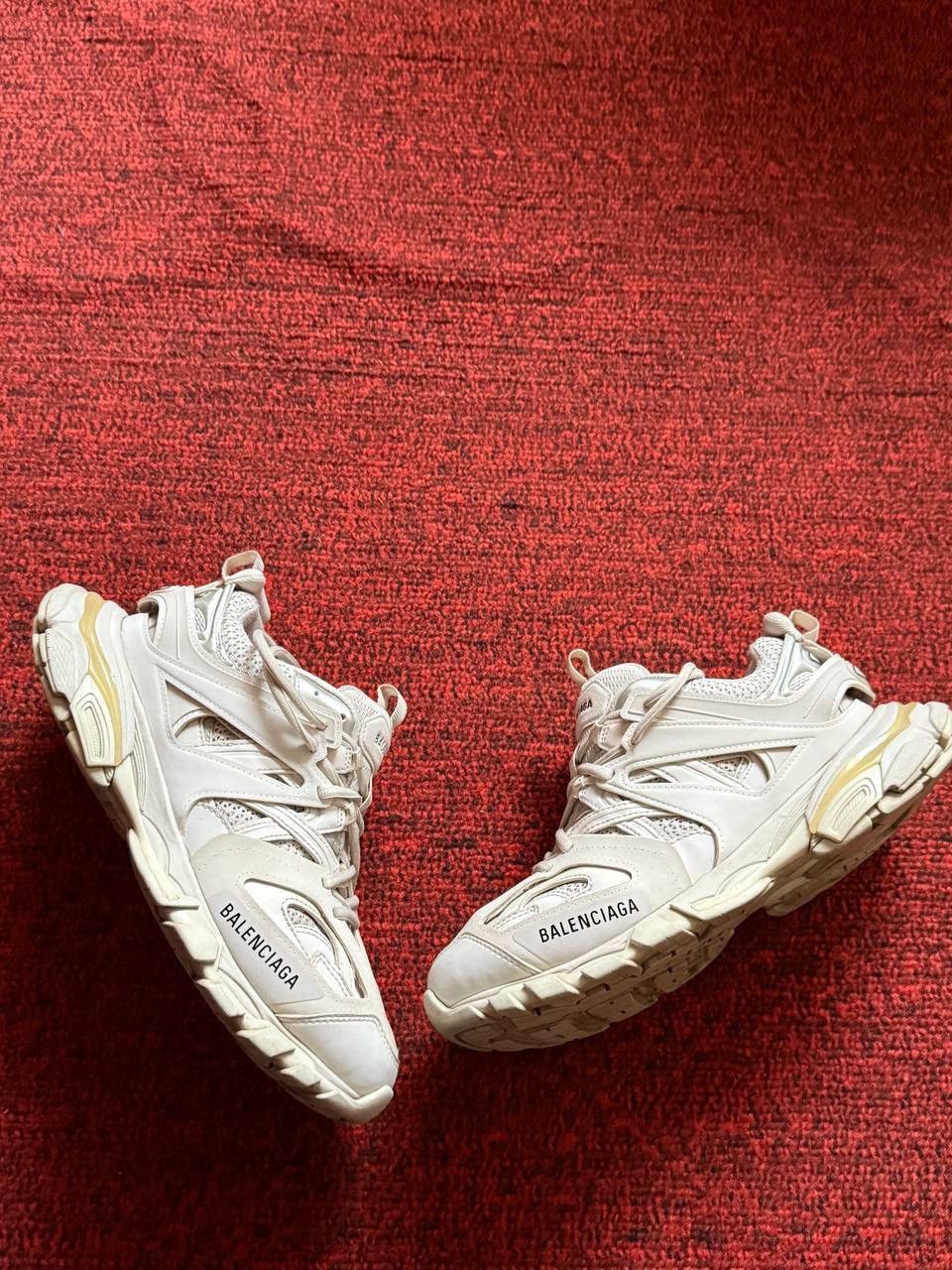 Balenciaga Balenciaga Truck White Streetwear Vintage Avant Garde Size US 7 / EU 40 - 1 Thumbnail