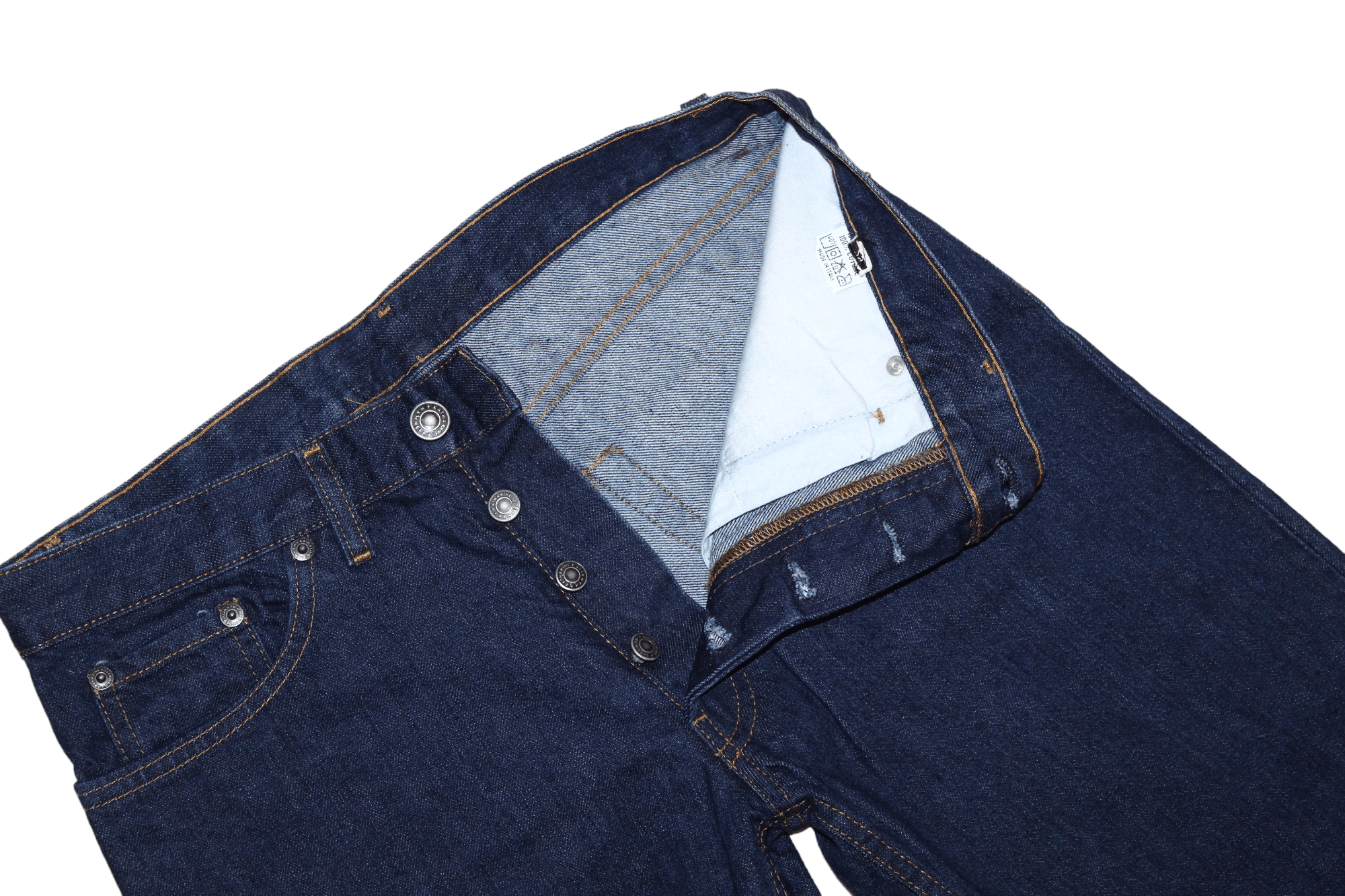 Katharine Hamnett London Katharine Hamnett London Straight-leg Indigo Wash Jeans Size US 30 / EU 46 - 1 Thumbnail
