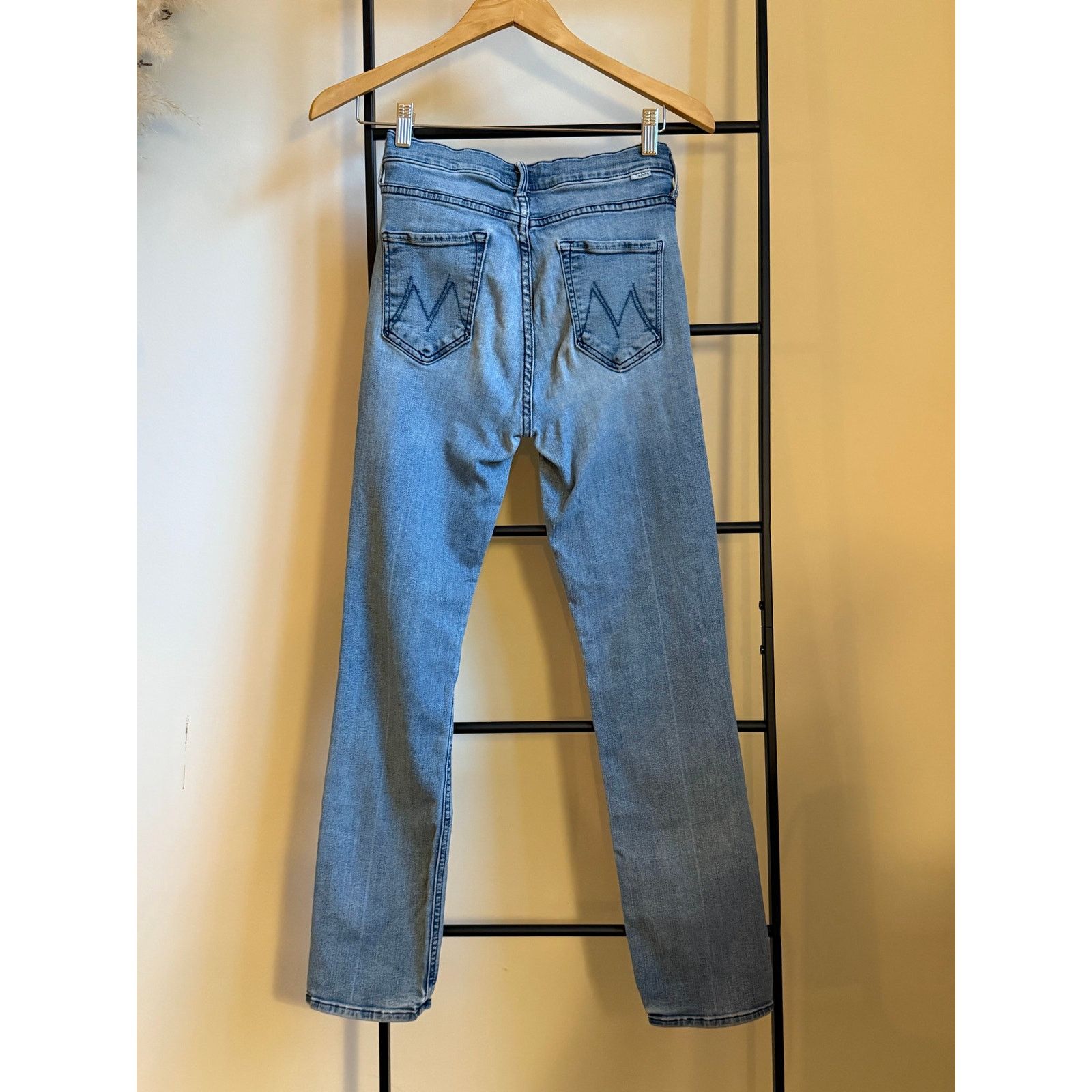 MOTHER Mother Denim High Waisted Jeans - Size 27 - Excellent! Size 27" / US 4 / IT 40 - 2 Thumbnail