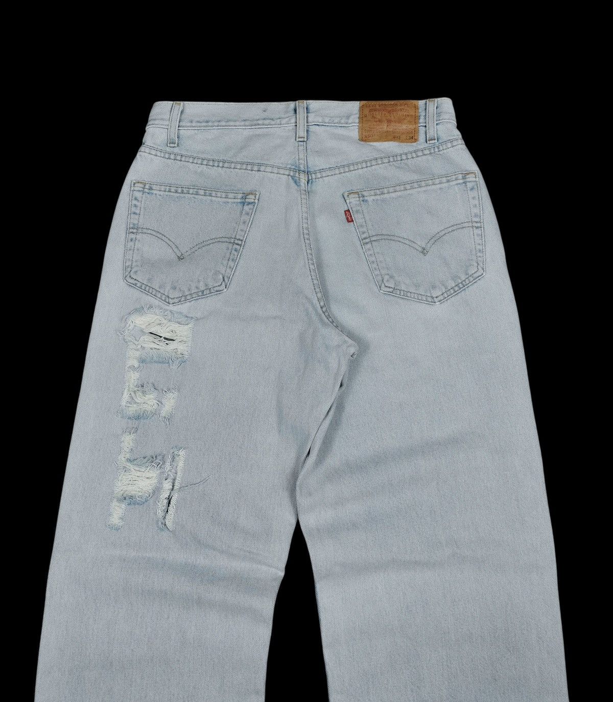 Levi's Thrashed Levi’s Jeans, Size 33x35 Size US 33 - 8 Thumbnail