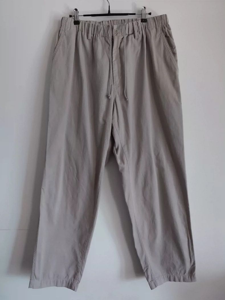 Yohji Yamamoto Yohji Yamamoto size 3 Cotton elasticated lace up pants Size US 28 / EU 44 - 1 Thumbnail