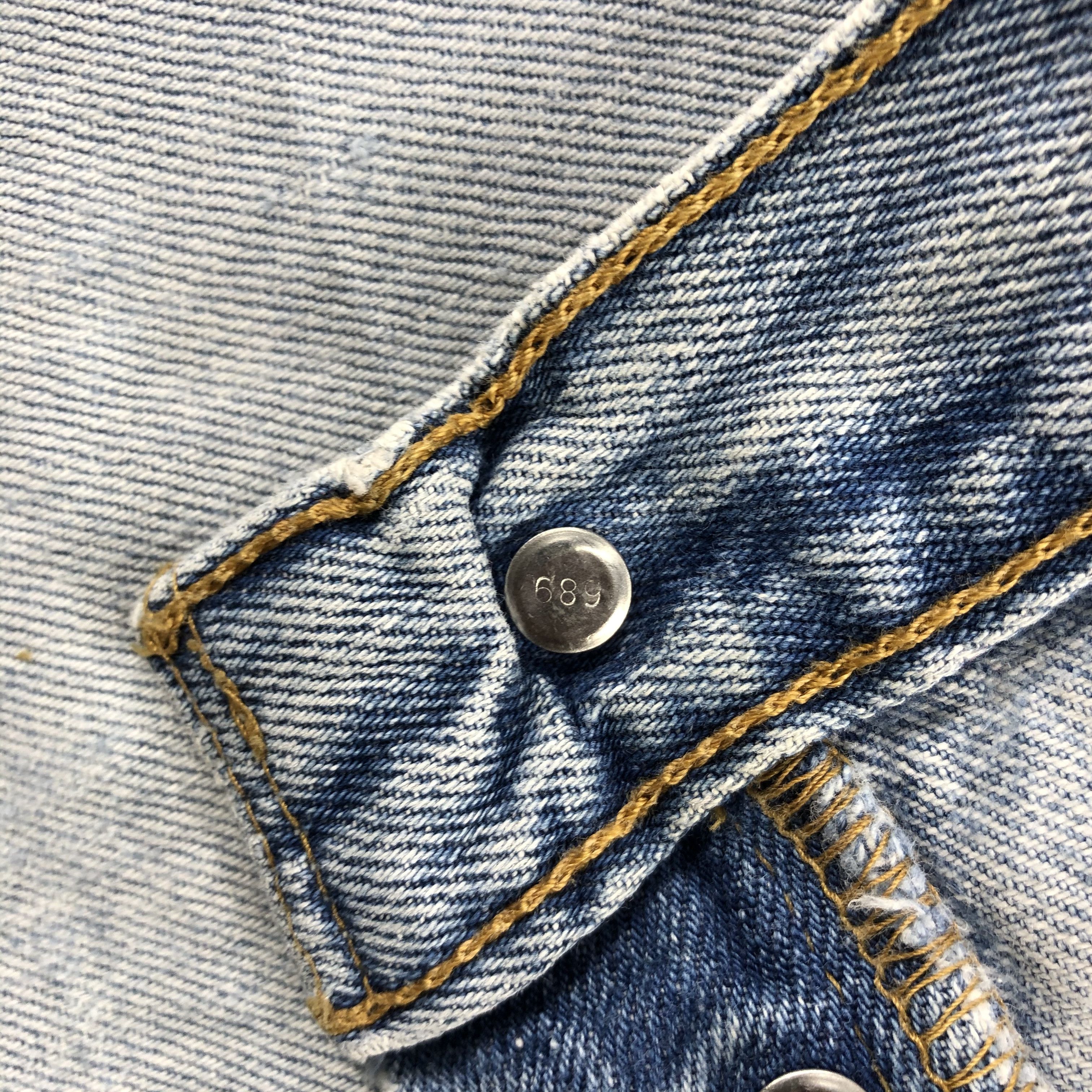Levi's × Vintage 90s Vintage Light Wash Levis 501 Jeans-JM2842 Size US 38 / EU 54 - 15 Thumbnail