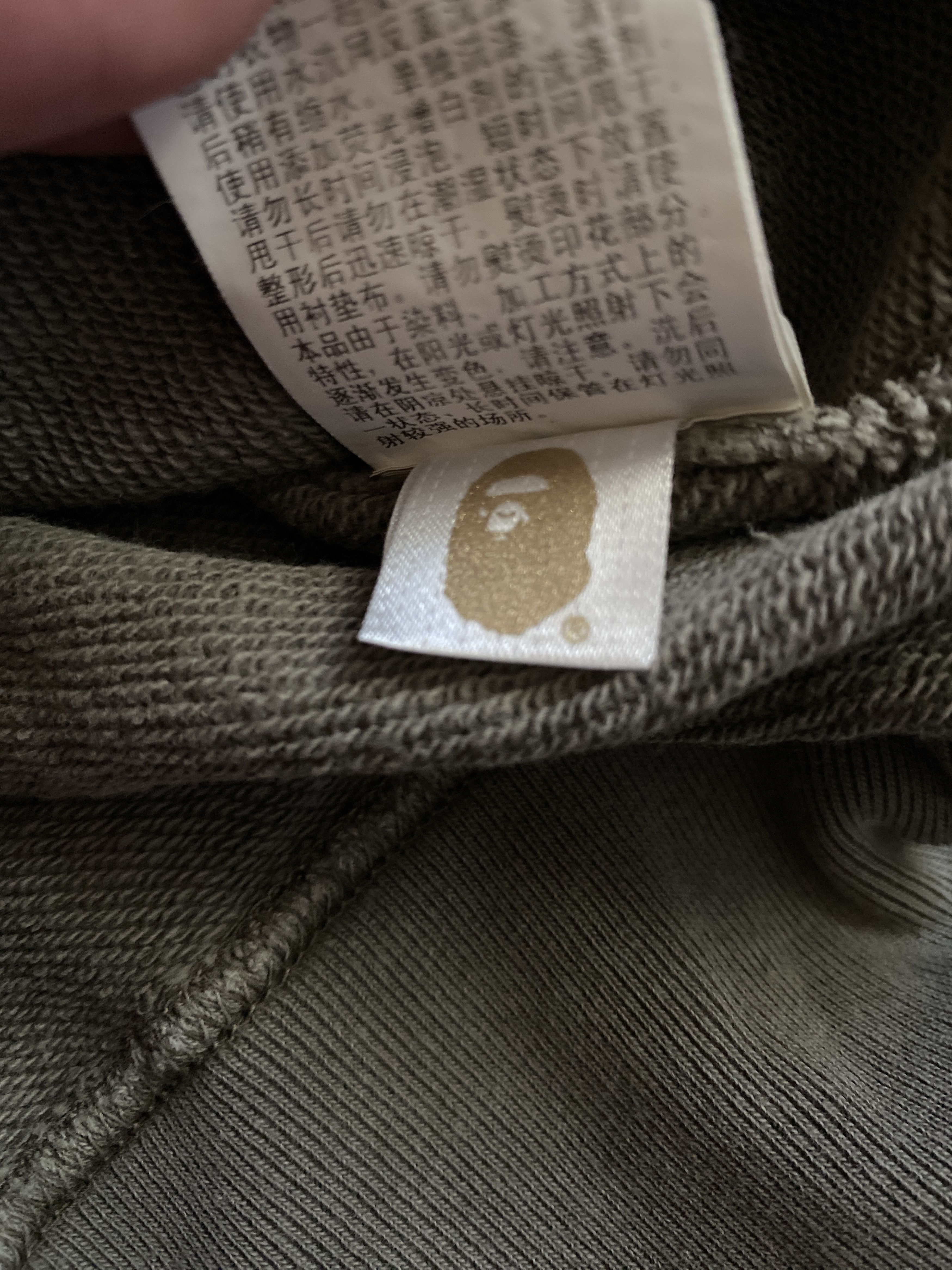 Bape By Bathing Ape Typeface Hoodie Size US L / EU 52-54 / 3 - 8 Thumbnail