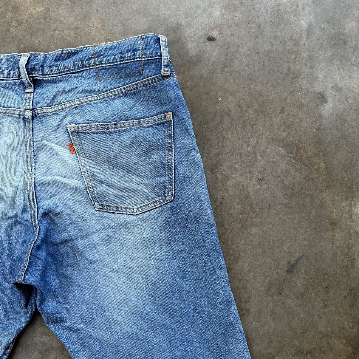 Japanese Brand Vintage Japanese Distressed Jean Faded Denim Pant W36 Size US 36 / EU 52 - 13 Thumbnail