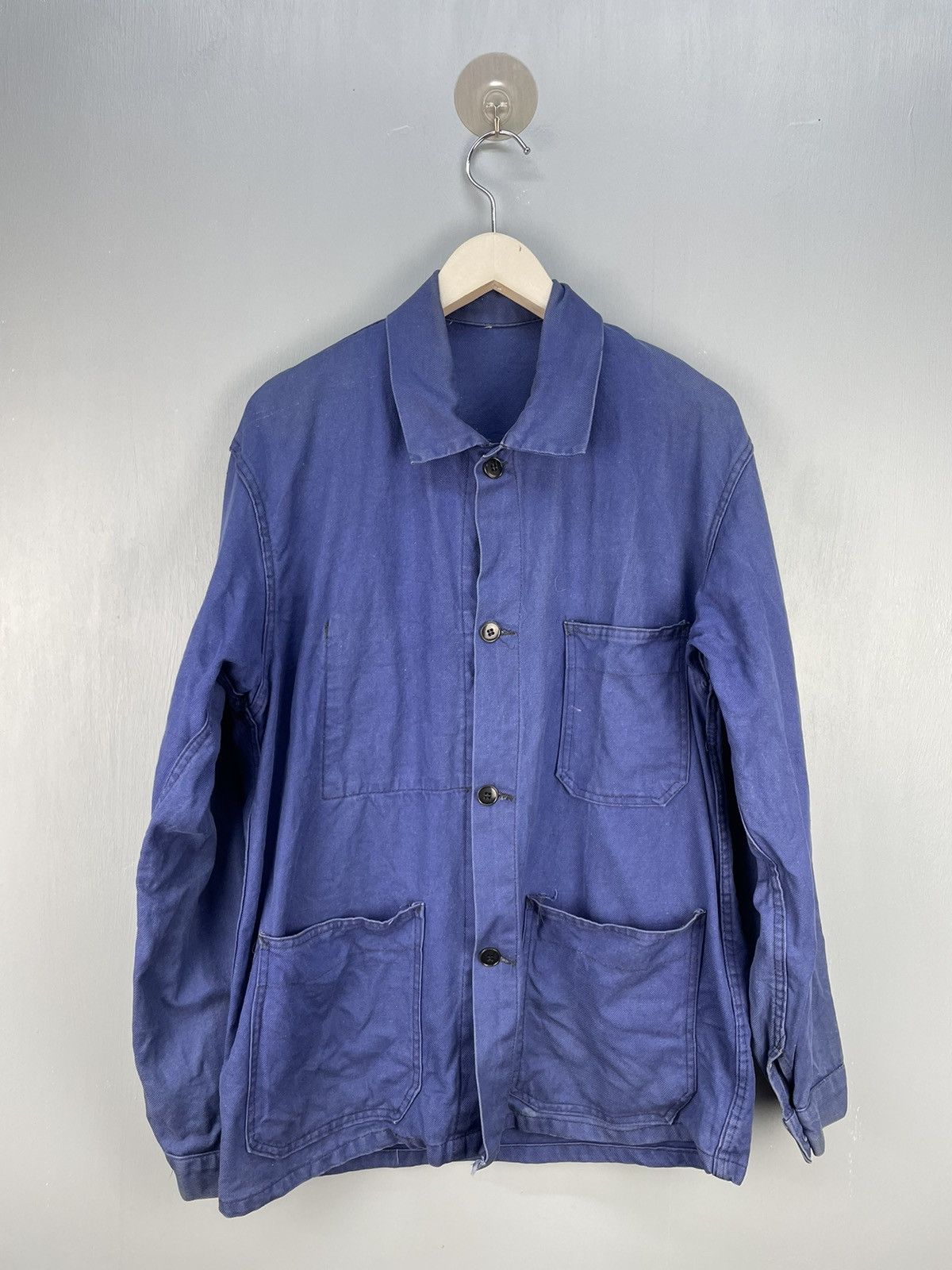 Vintage Vintage French Work button up jacket Size US M / EU 48-50 / 2 - 1 Thumbnail