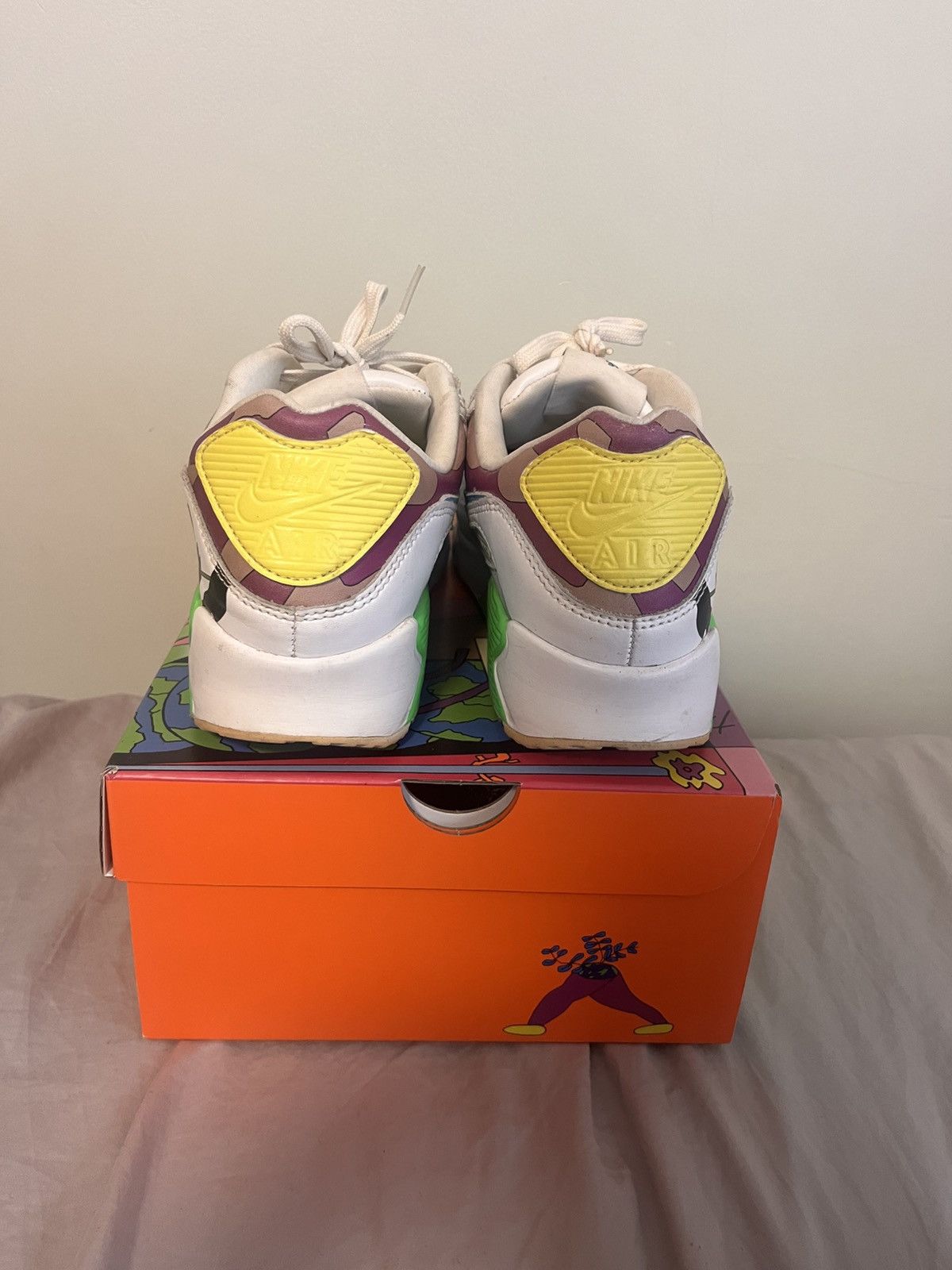 Nike Nike Air Max 90 x Ruohan Wang Size US 11 / EU 44 - 3 Thumbnail