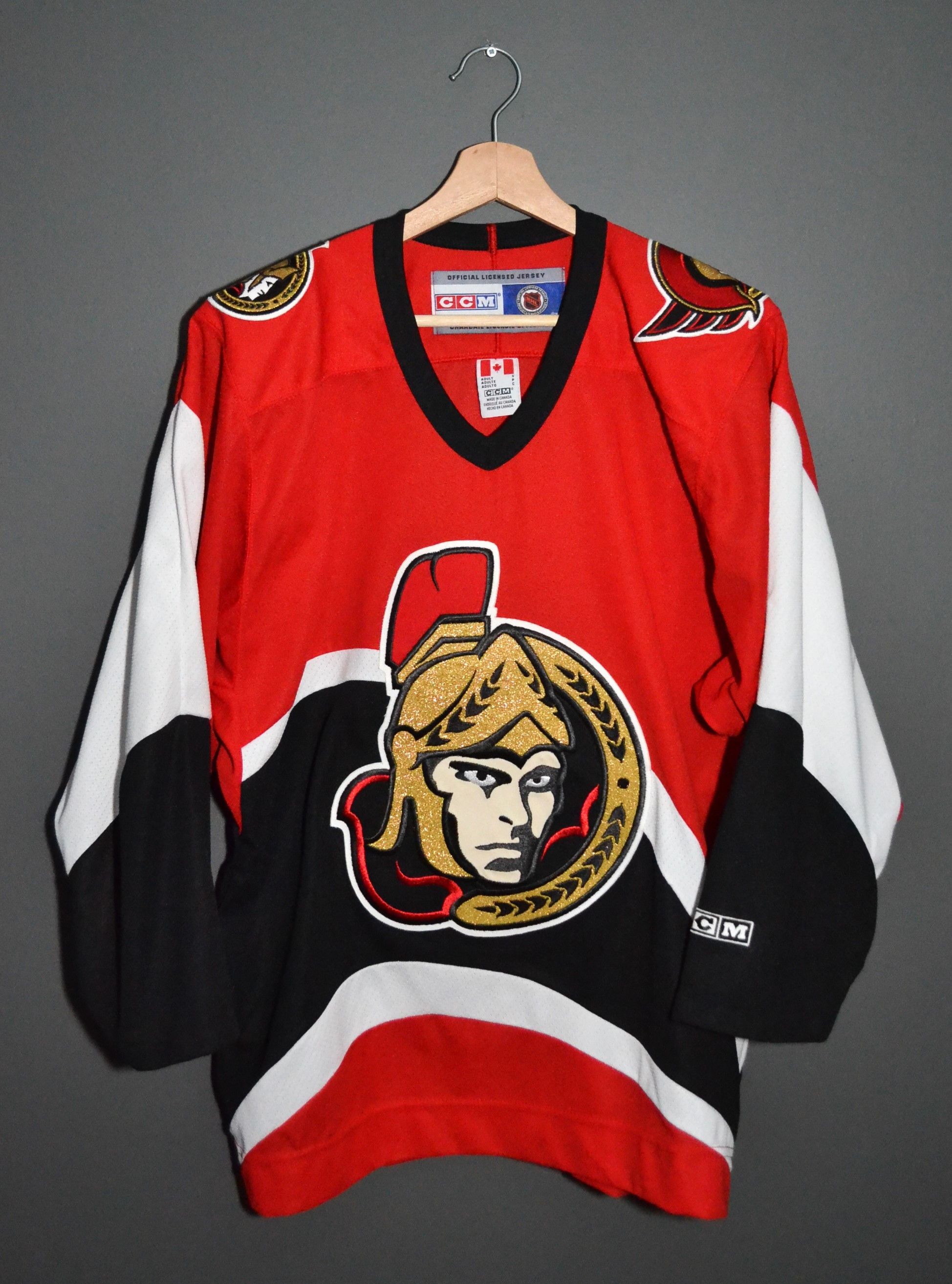 Vintage Ottawa Senators CCM NHL Hockey Made in Canada S