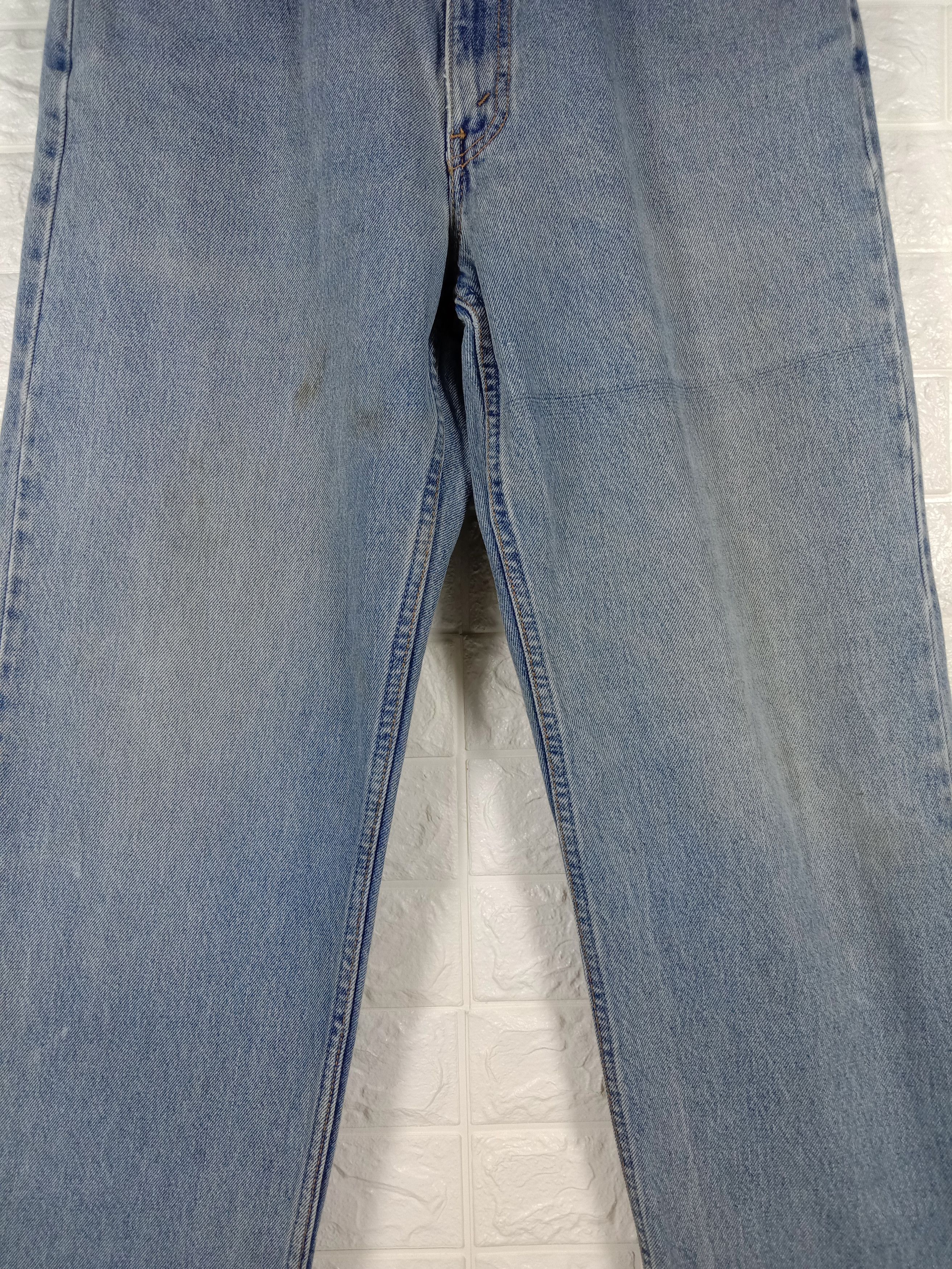 Levi's Vintage 90s Levi's 550 Jeans Blue Wash Denim Size US 34 / EU 50 - 3 Thumbnail