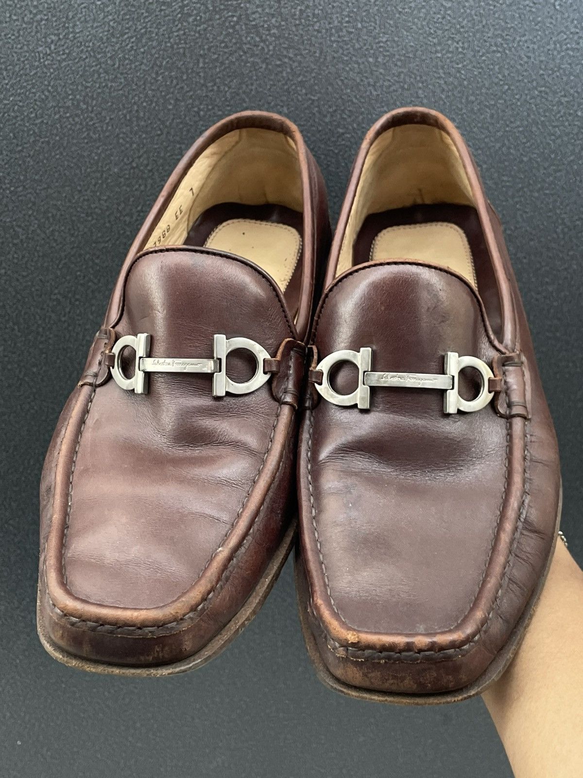 Salvatore Ferragamo Salvatore Ferragamo | Loafers Leather Size US 7 / EU 40 - 3 Thumbnail