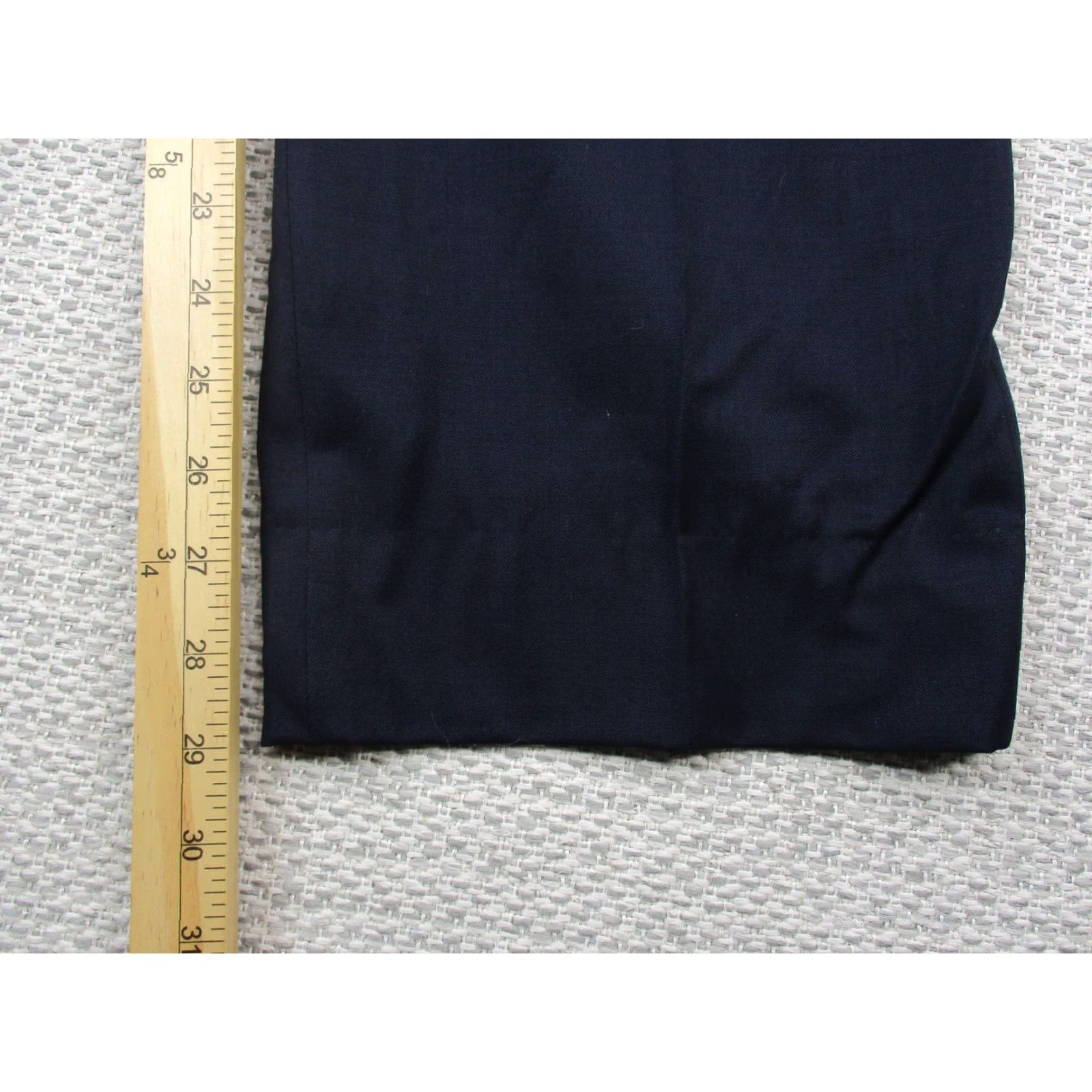 Ralph Lauren Lauren Ralph Lauren Pants Mens 38x30 Navy Blue Wool Pleated Dress Classic Fit Size US 38 / EU 54 - 6 Thumbnail