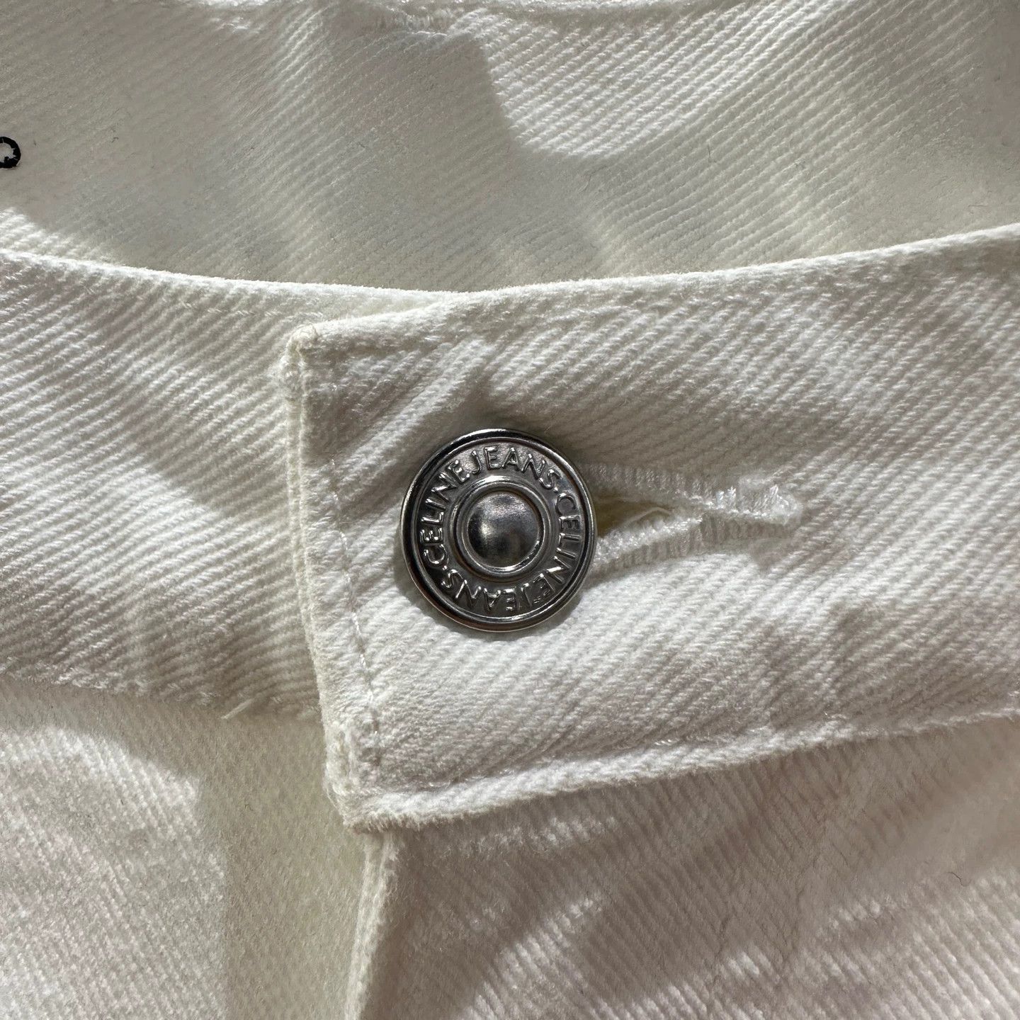 Celine Celine may759 Triomphe Chain Jeans US 28 Cotton Size 28" / US 6 / IT 42 - 7 Thumbnail