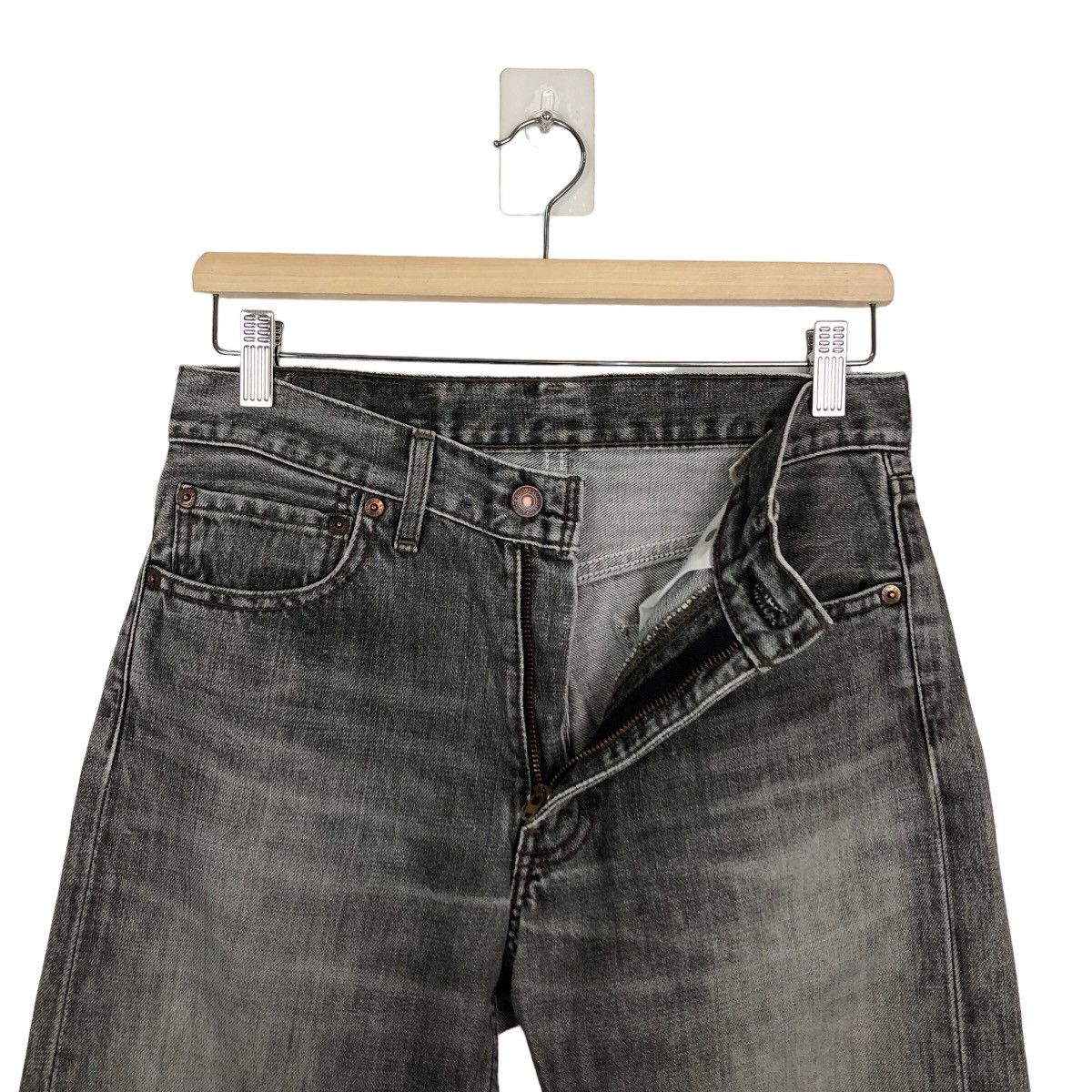 Levi's Vintage Clothing 🔥VINTAGE DISTRESSED DENIM JEANS LEVI’S LOT 505 Size US 28 / EU 44 - 8 Thumbnail
