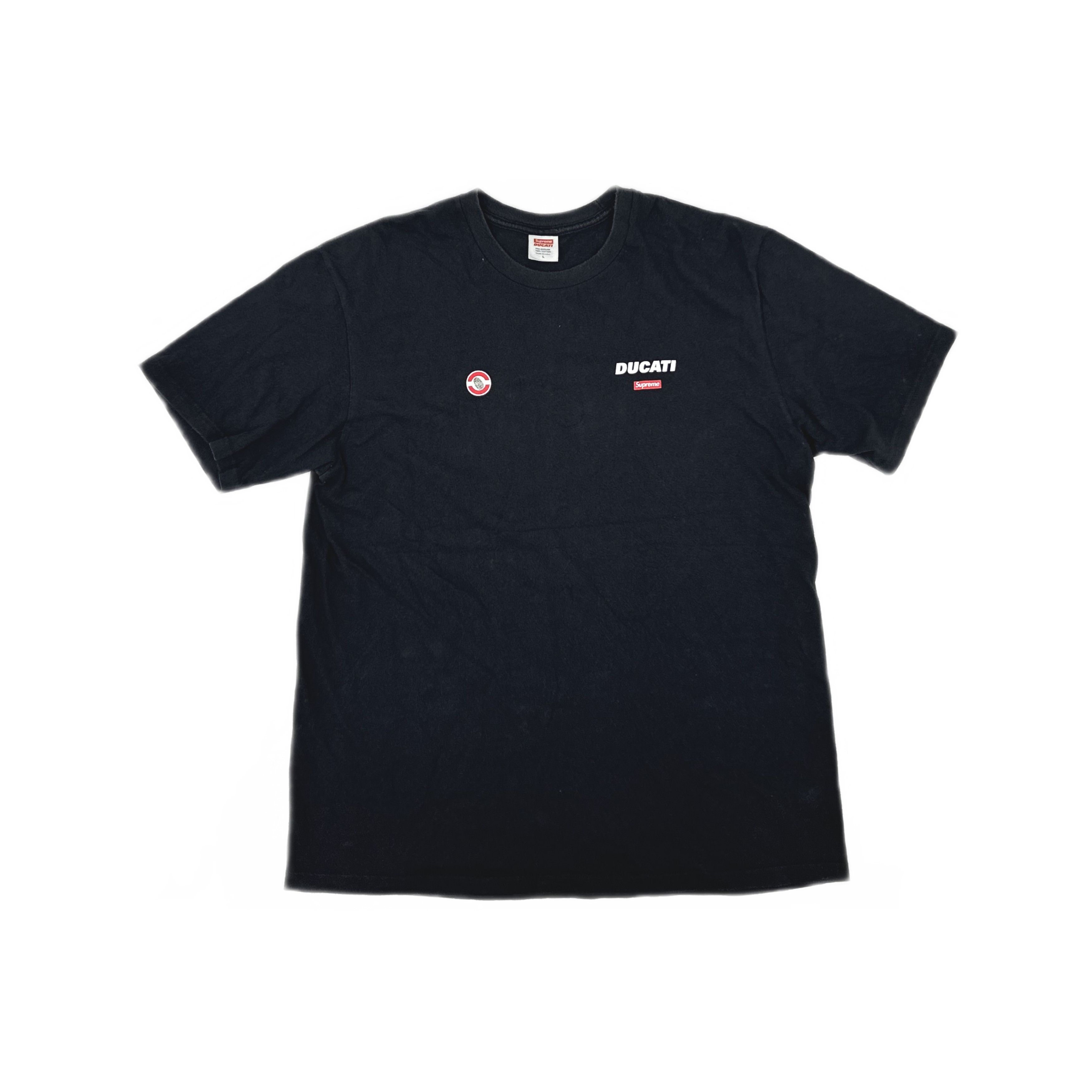 Ducati × Supreme Supreme Ducati logos tee | Grailed