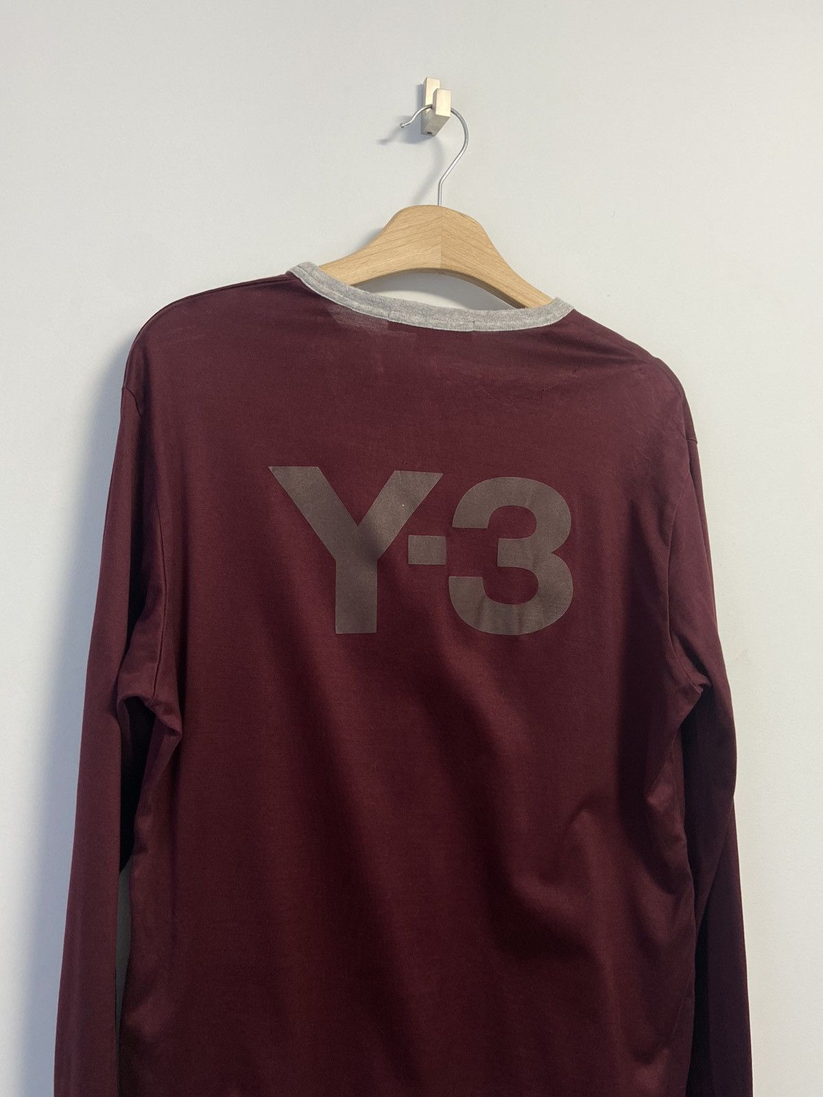 Yohji Yamamoto Yohji Yamamoto Long Sleeve Big Logo Size US L / EU 52-54 / 3 - 2 Thumbnail