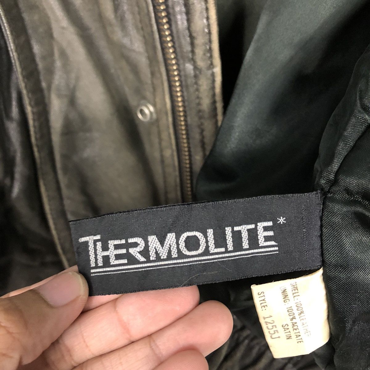 Japanese Brand Robert Comstock Vintage Black Leather Bomber Jacket Size US M / EU 48-50 / 2 - 20 Thumbnail