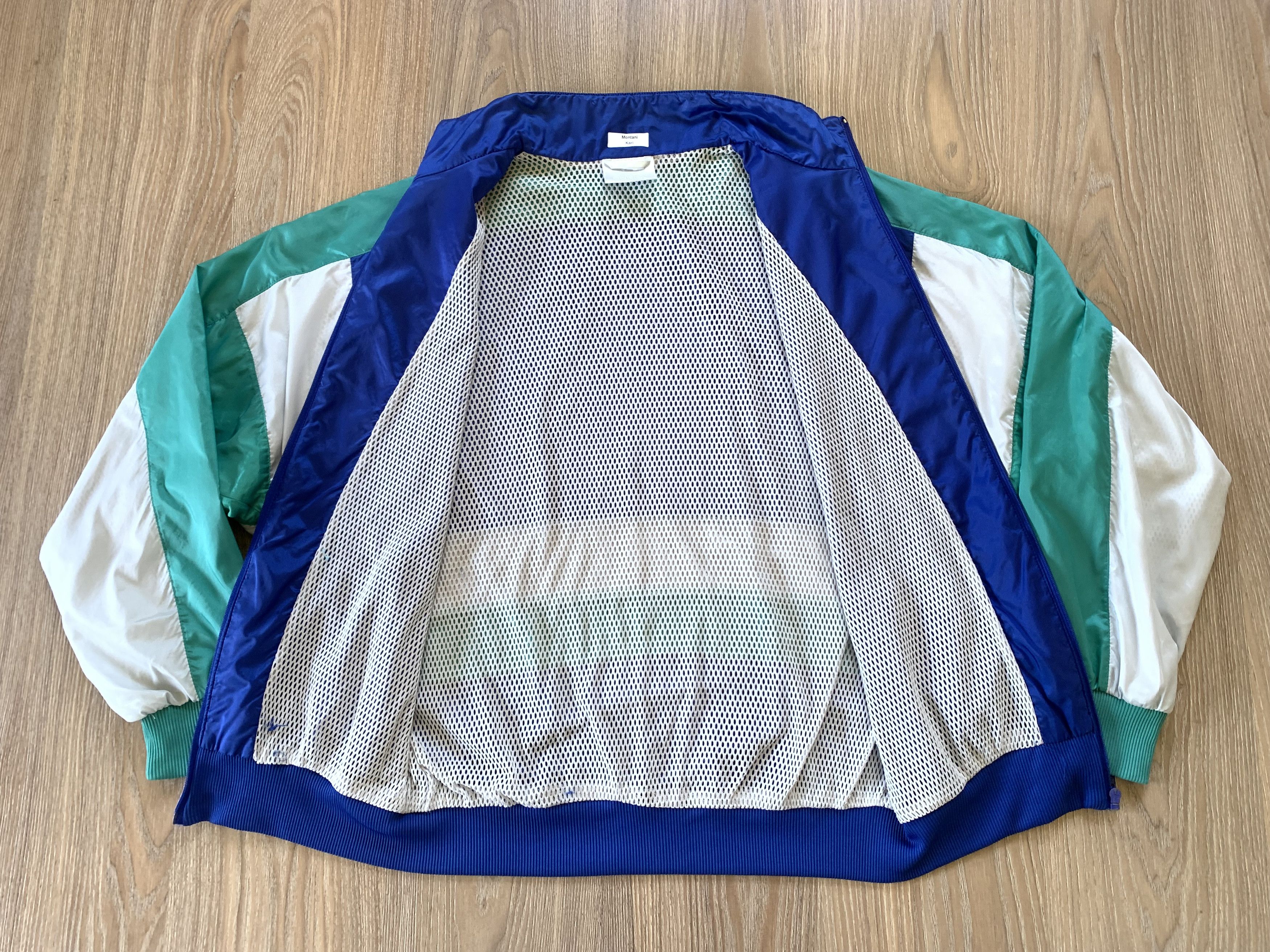 Adidas × Vintage Vintage Adidas Olympic Nylon Zip Truck Jacket Size US L / EU 52-54 / 3 - 4 Thumbnail