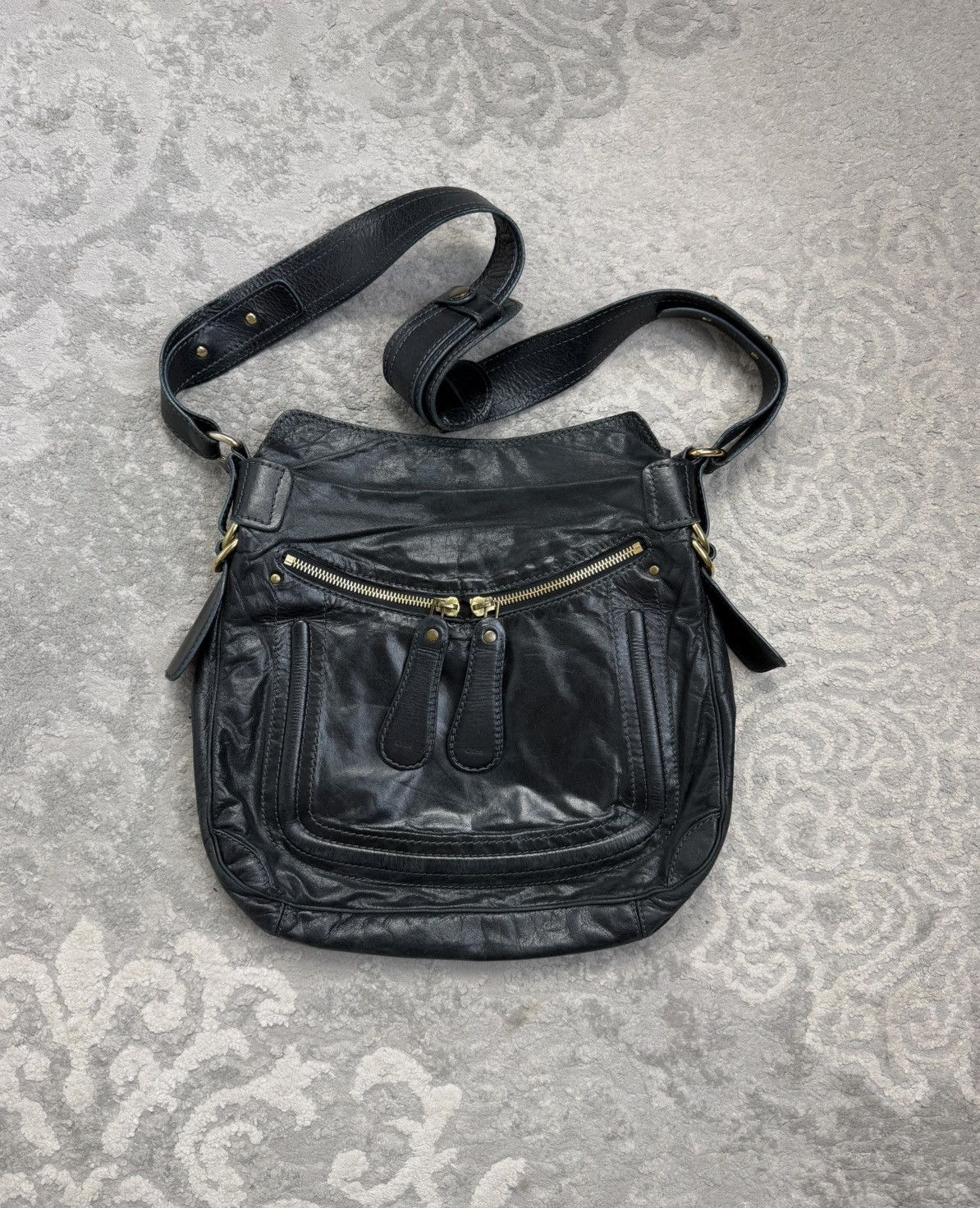 Chloe Chloé Large Leather Handbag Made in Italy Size ONE SIZE - 2 Thumbnail