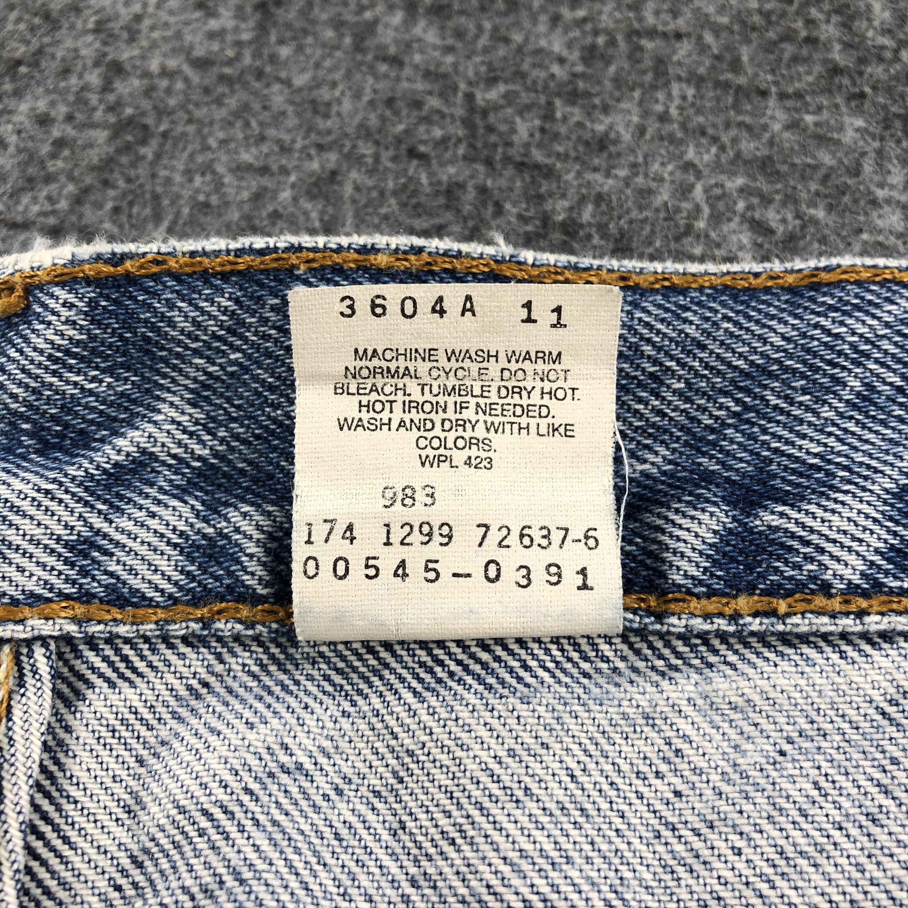 Levi's 90s Vintage Light Wash Levis 545 Jeans-J1514 Size US 43 - 12 Thumbnail