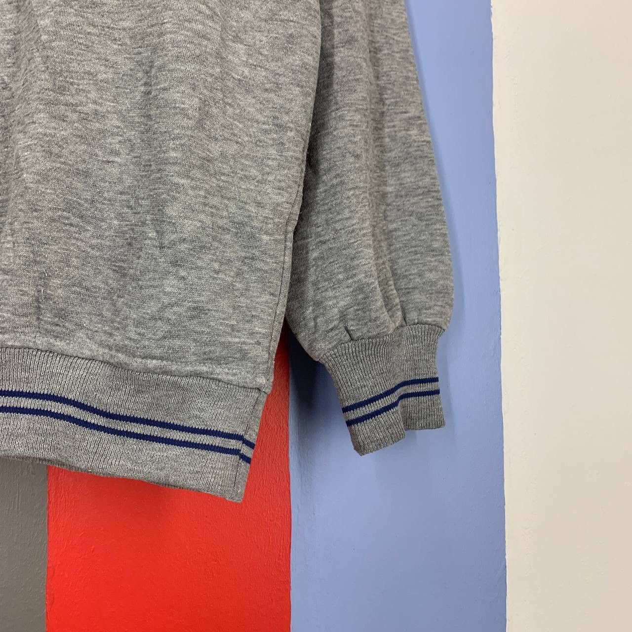 Dunlop Vintage DUNLOP Stripe Ringer Sweatshirt #2091/16 Size US M / EU 48-50 / 2 - 3 Thumbnail