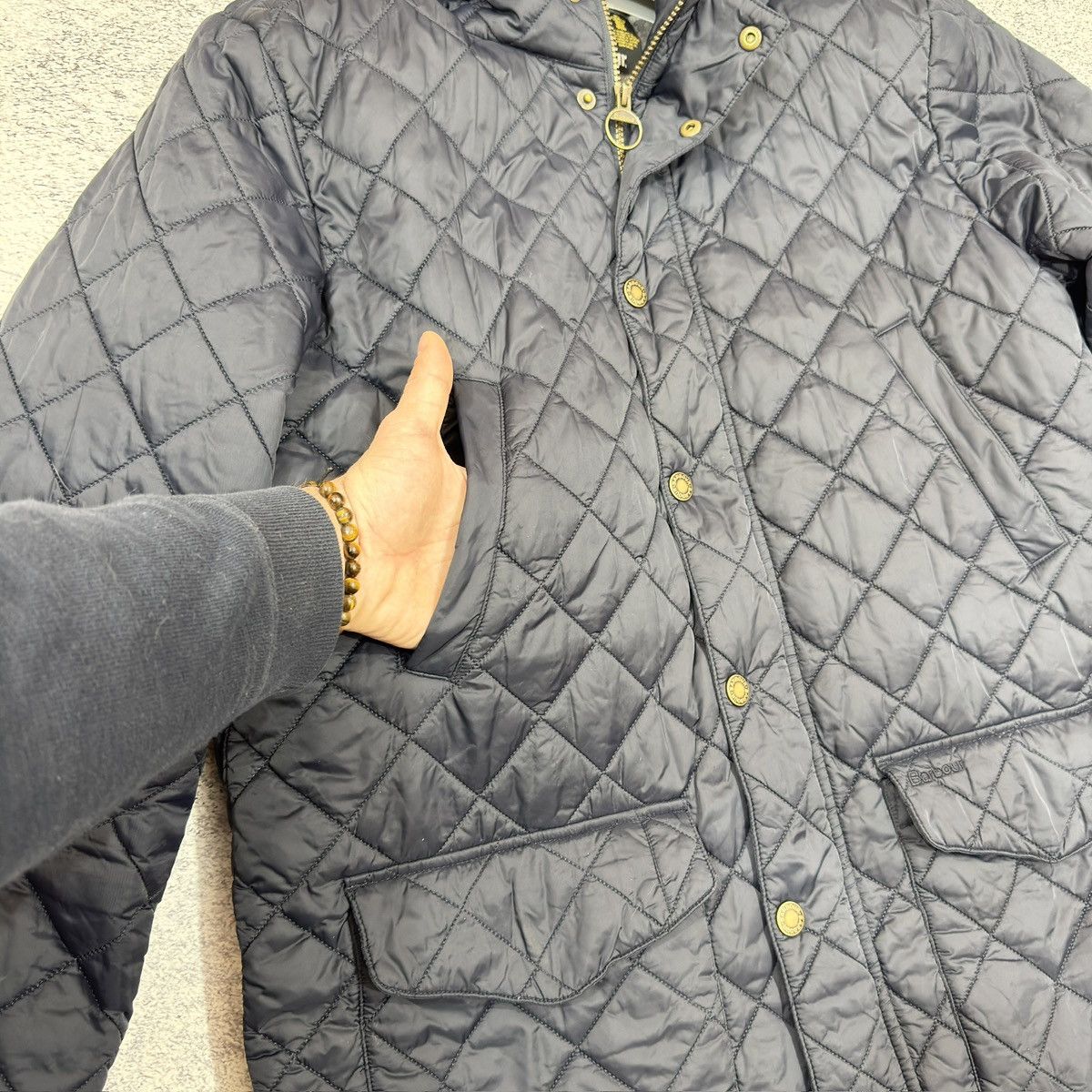 Barbour × Designer Barbour Crowl Quilted Jacket XL size Size US XL / EU 56 / 4 - 8 Thumbnail