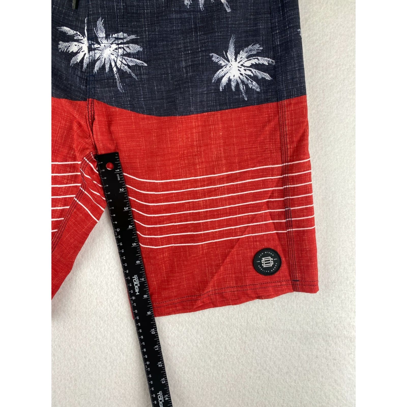 Vintage Sun Diego Board Shorts Mens 32 Surf Shorts Palm Trees Swim Trunks Beach Beachwear Board Shorts Sun Diego Mens 32 Blue Size US 32 / EU 48 - 5 Thumbnail