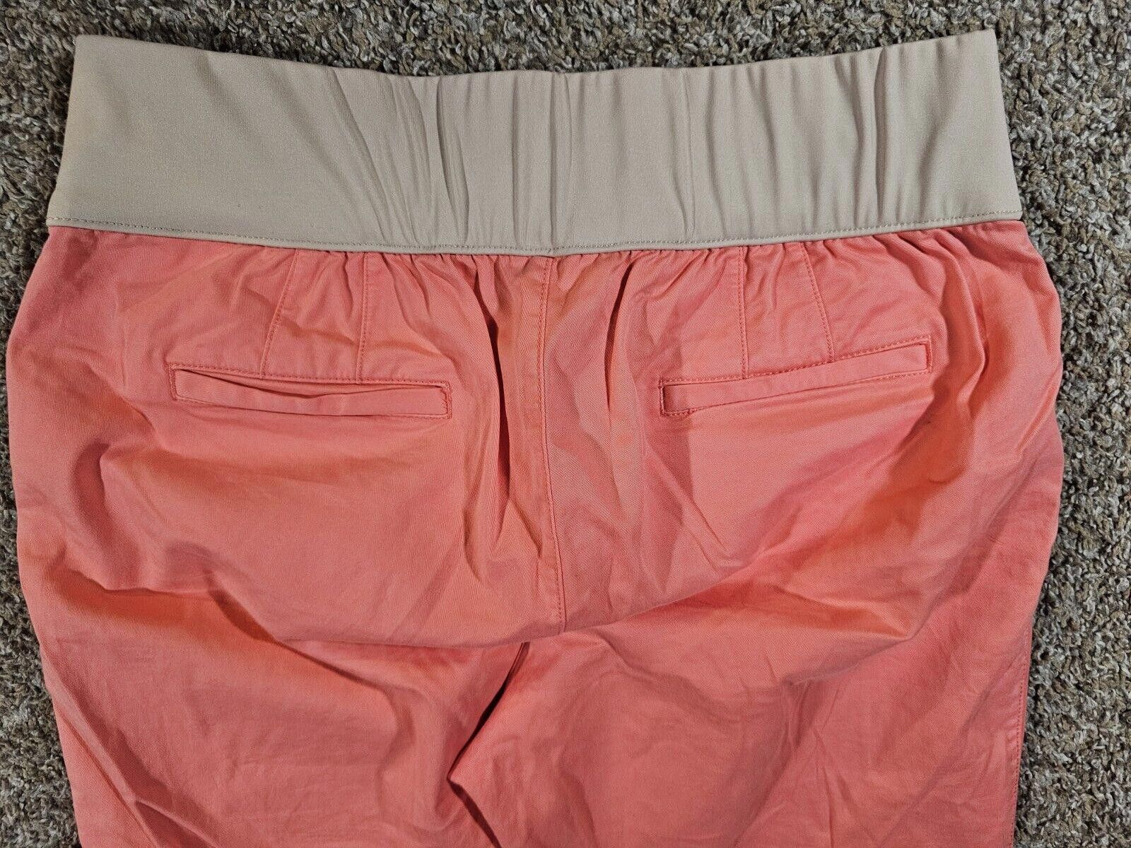Gap GAP Girlfriend Khaki Pants Size 12 Pink Reef Size 34" / US 12 / IT 48 - 6 Thumbnail