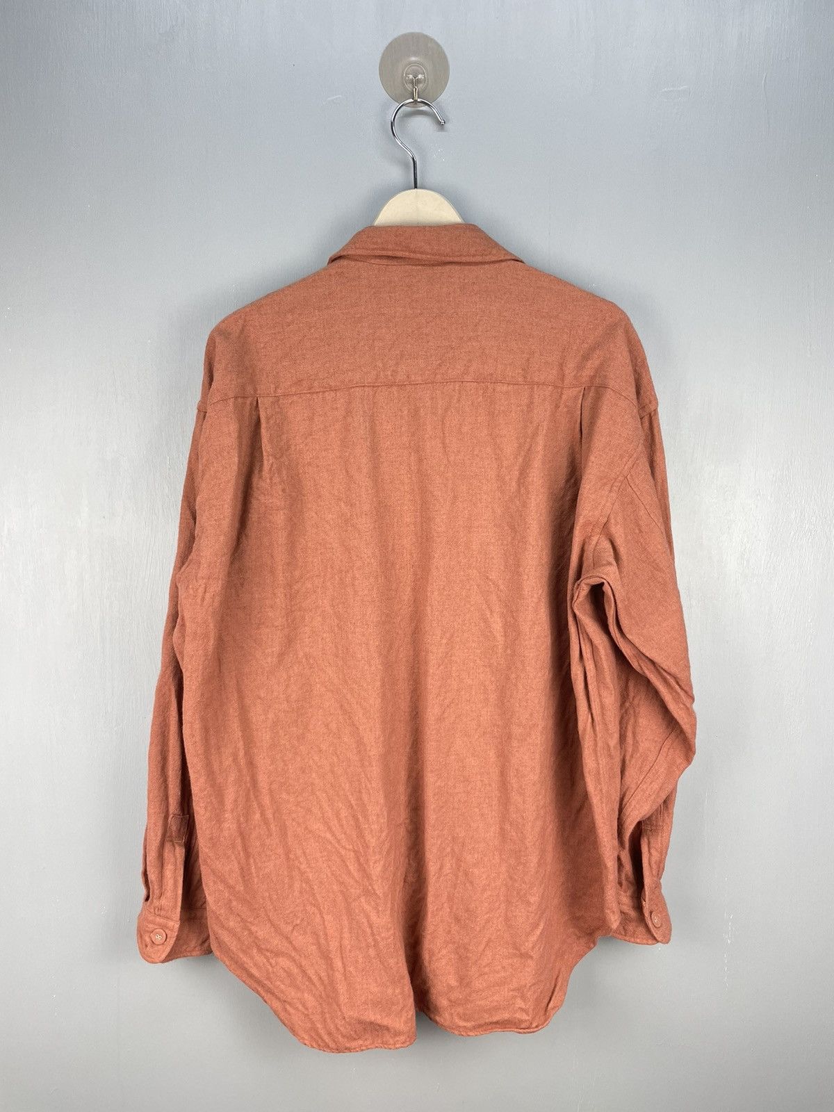Japanese Brand Tete Homme Katoh Kazutaka button up wool shirt Size US XL / EU 56 / 4 - 2 Thumbnail