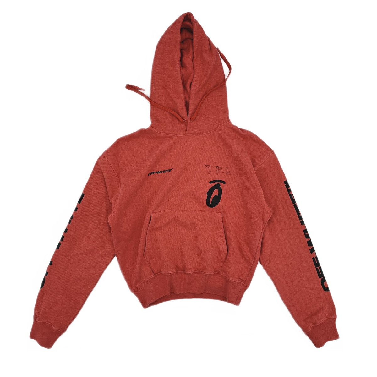 Off-White SPLITTED ARROWS OVER HOODIE