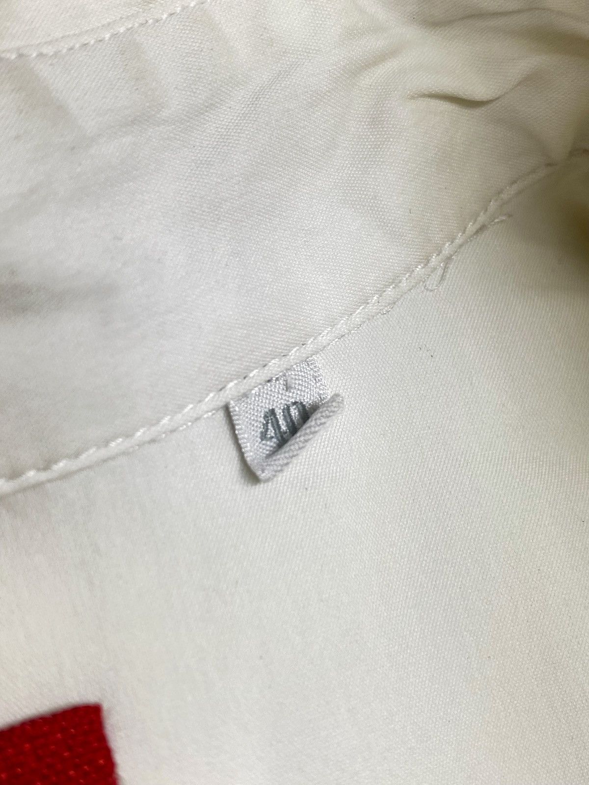 Prada Prada Tab Logo White Elastic Cotton Blend Pocket Shirt Size US M / EU 48-50 / 2 - 17 Thumbnail