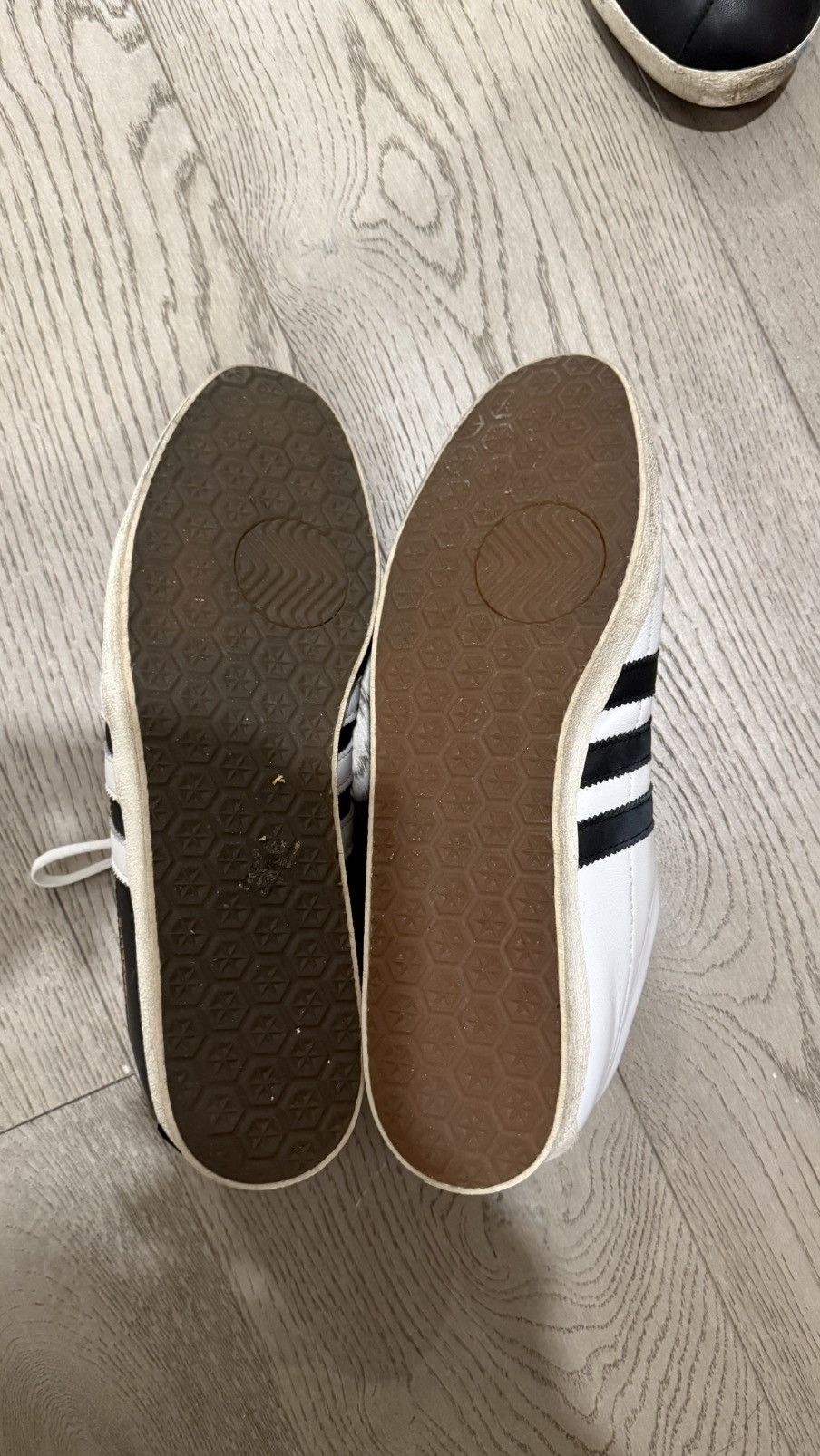 Adidas White Adidas Vintage Gazelle Size US 12 / EU 45 - 4 Thumbnail