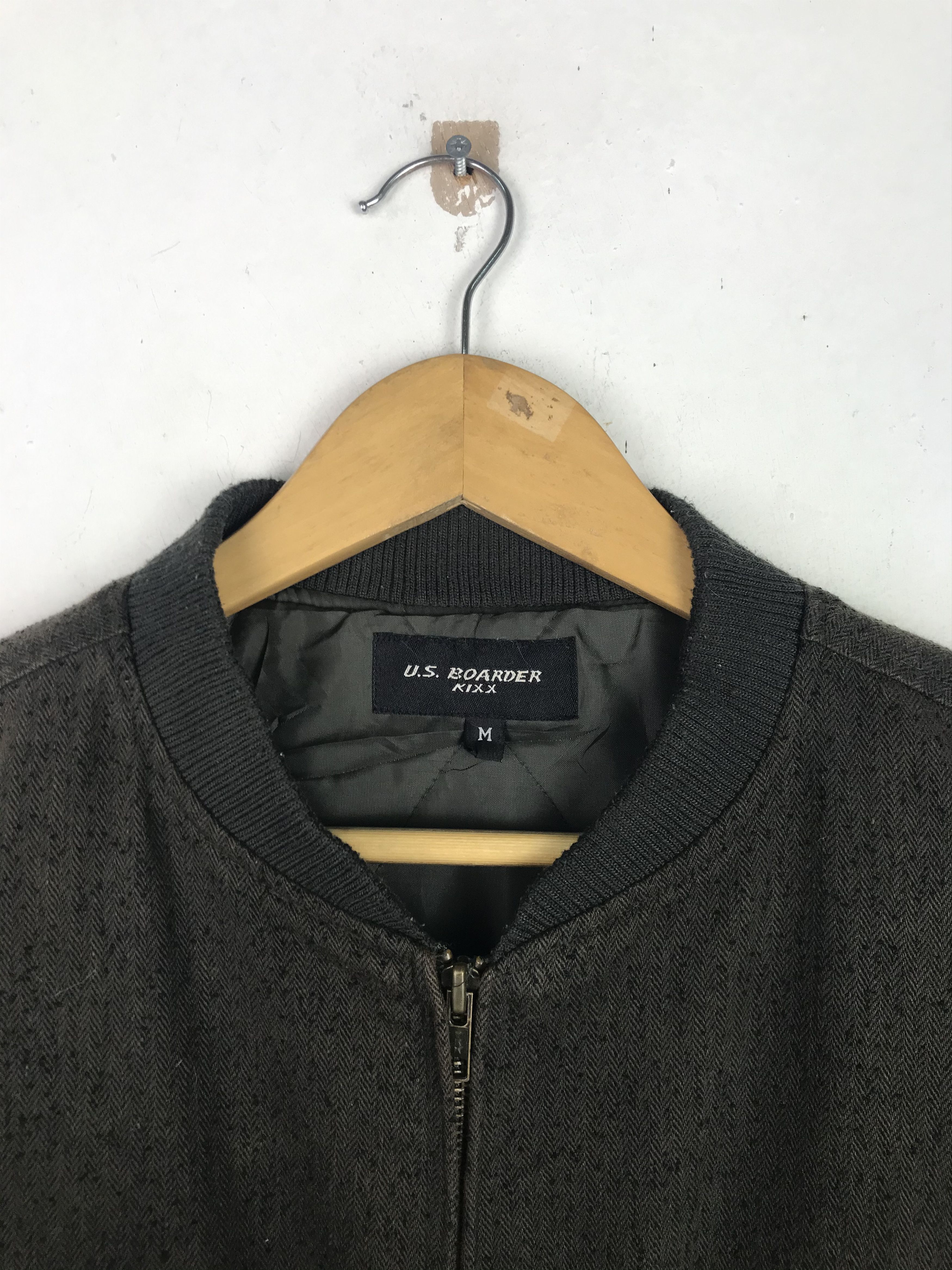 Other Vintage 90's US Boarder Bomber Jacket Rare Design Size US M / EU 48-50 / 2 - 4 Thumbnail