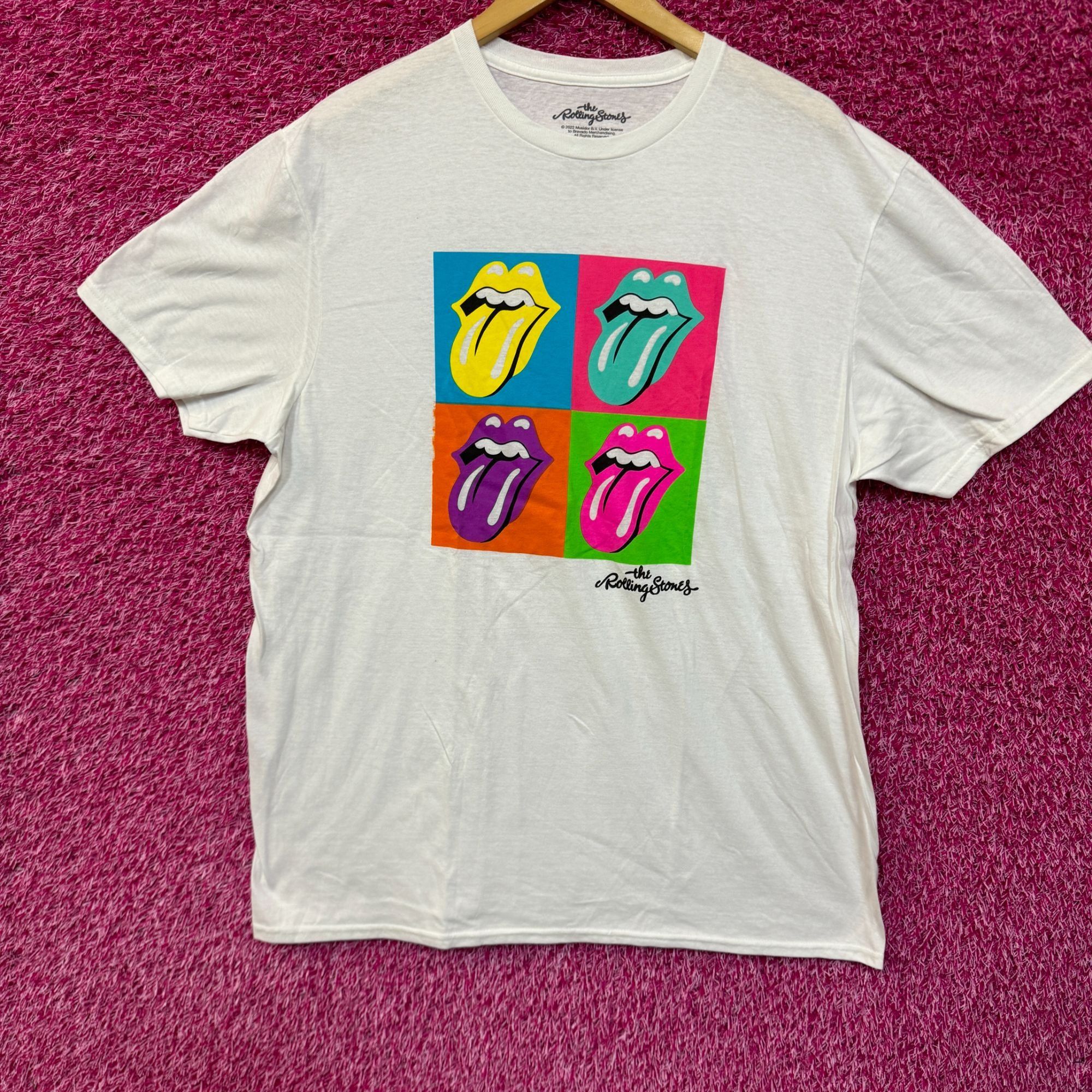 The Rolling Stones The Rolling Stones Hot Lips Pop Art Rock Tshirt size XL Size US XL / EU 56 / 4 - 1 Thumbnail