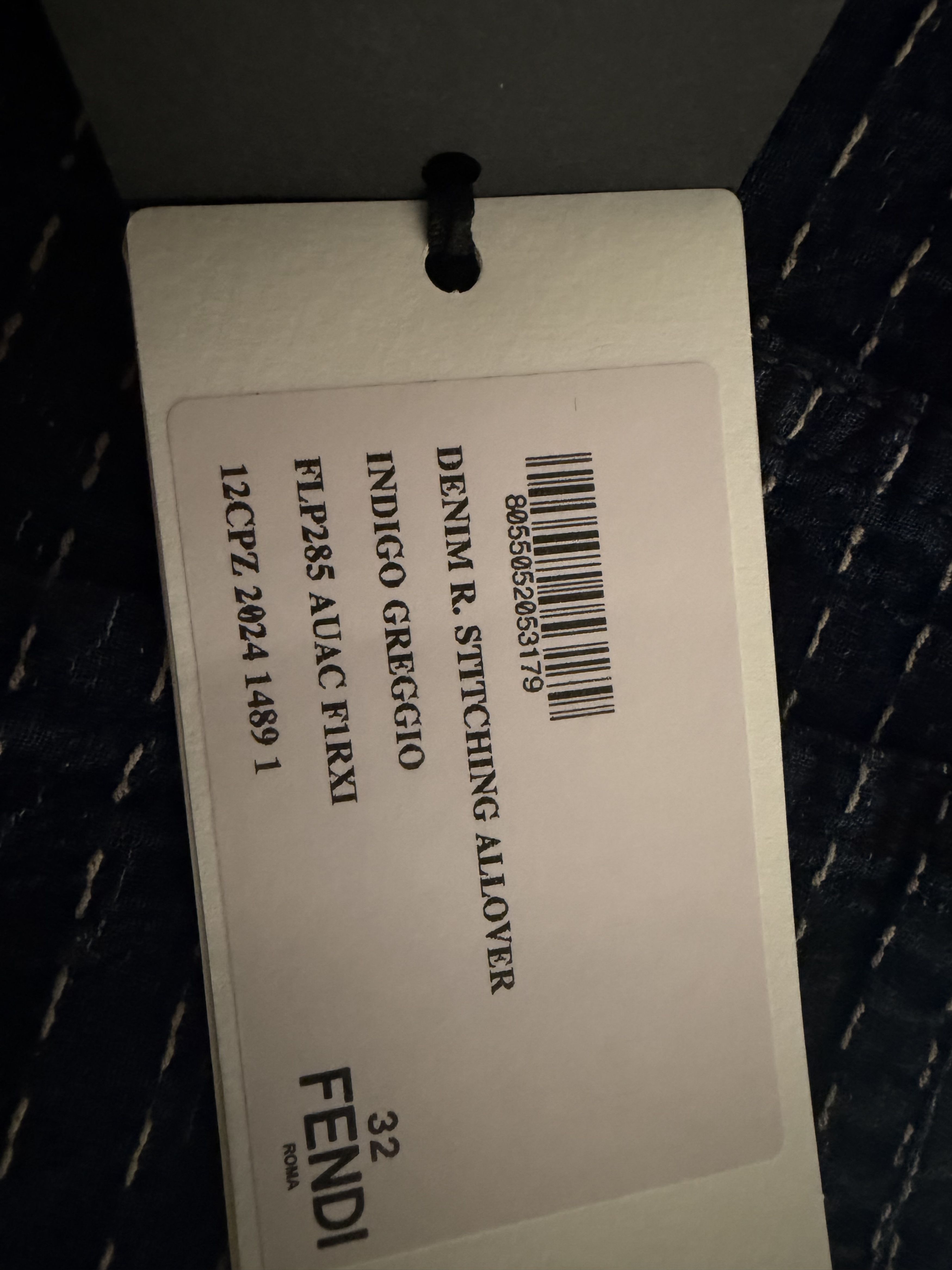Fendi Fendi "Selleria" Stitch Denim Jeans Size US 32 / EU 48 - 16 Thumbnail