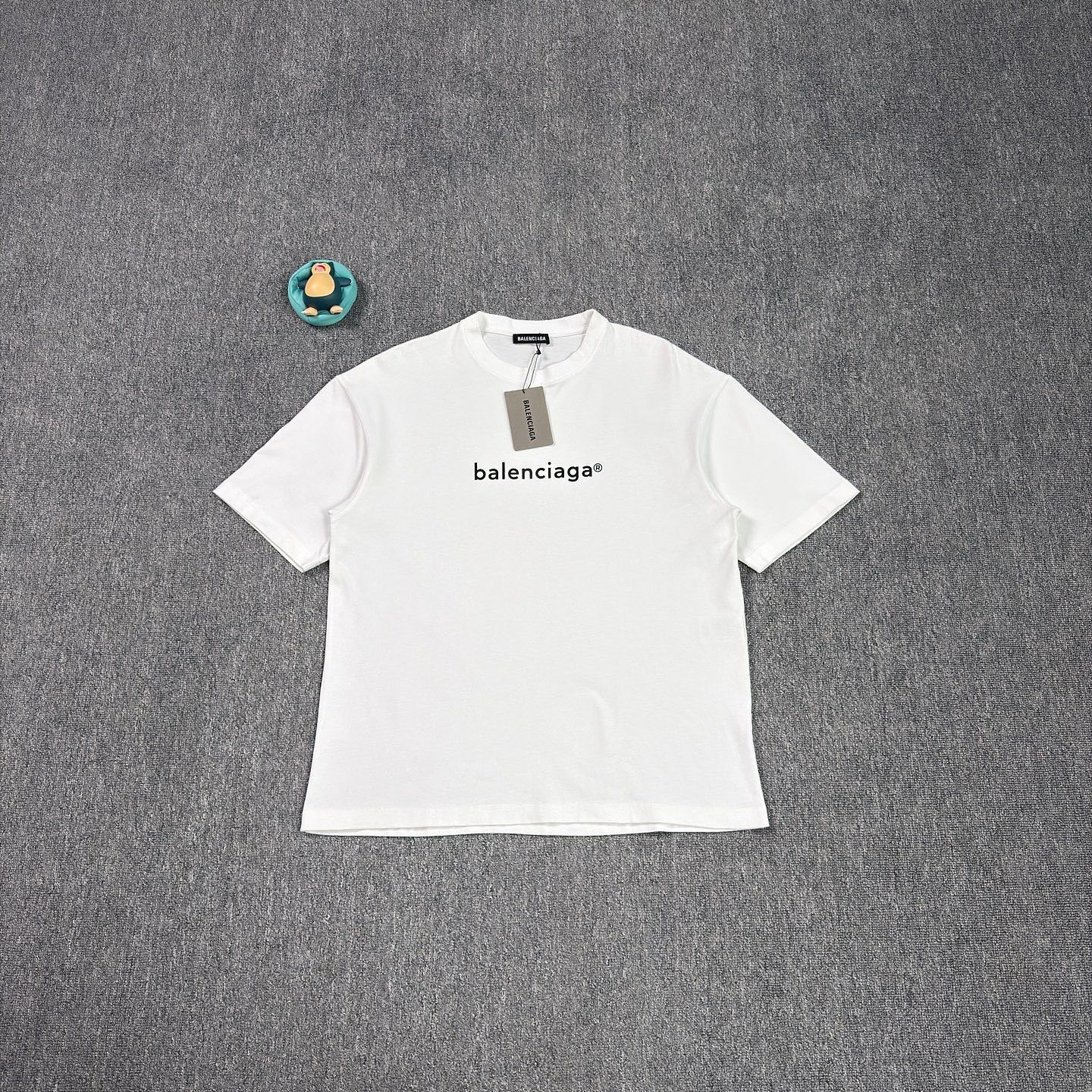 Balenciaga Balenciaga Logo Print T-Shirt White Size XXS Size US XXS / EU 40 - 1 Thumbnail