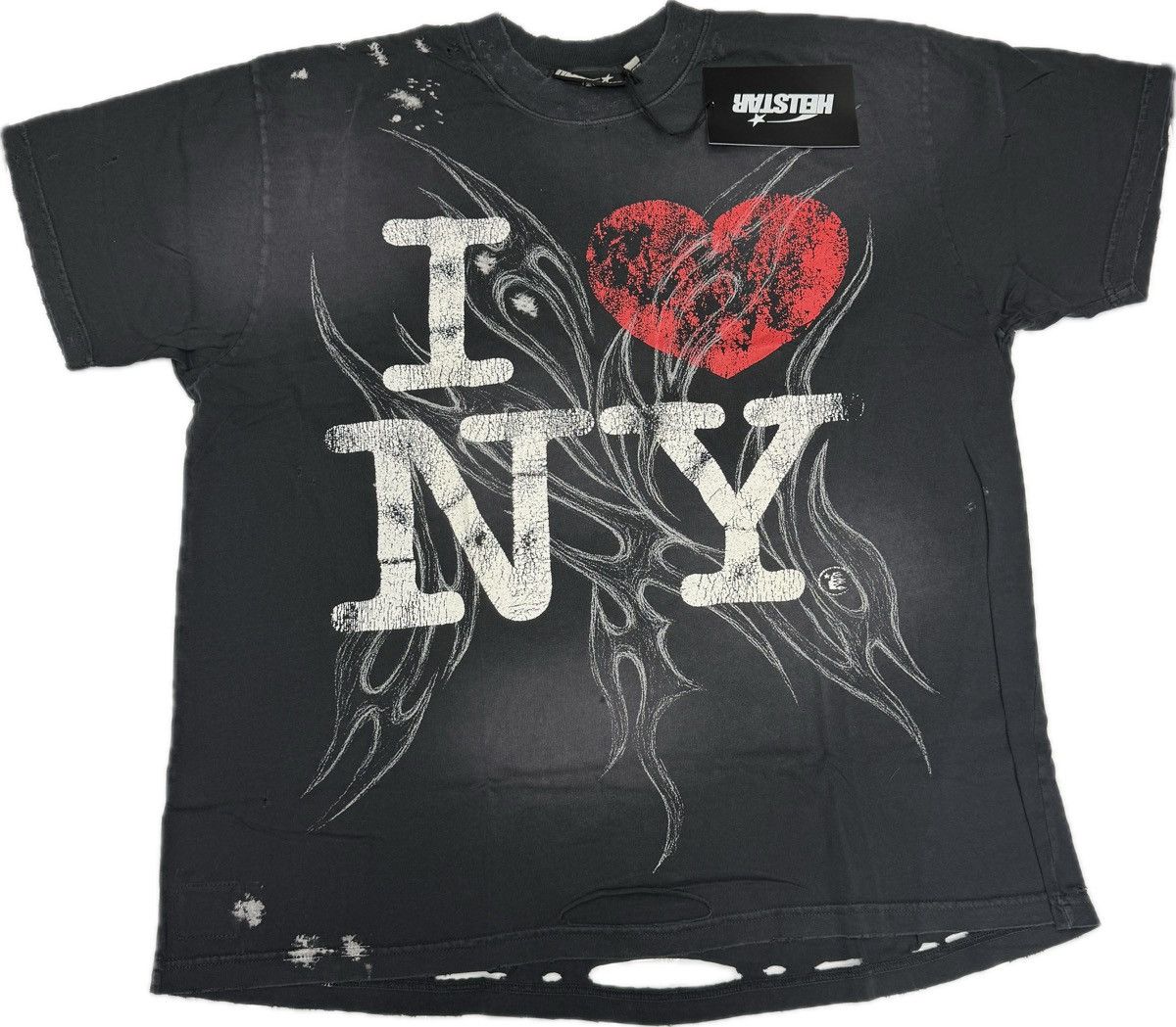 HELLSTAR Hellstar I ❤️ NY T-shirt Size US XL / EU 56 / 4 - 1 Thumbnail