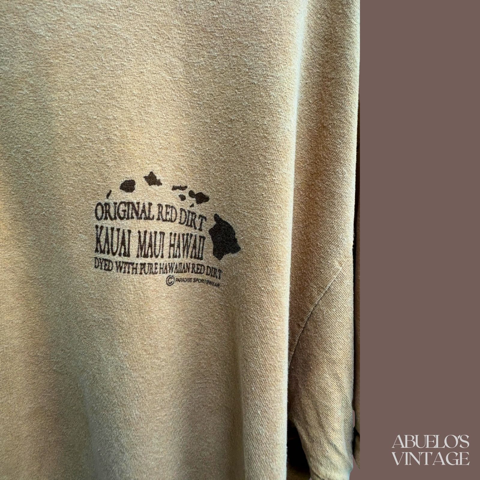 Gildan VTG Hawaii Gecko Graphic Tee | Kauai Maui Red Dirt Size US XL / EU 56 / 4 - 2 Thumbnail