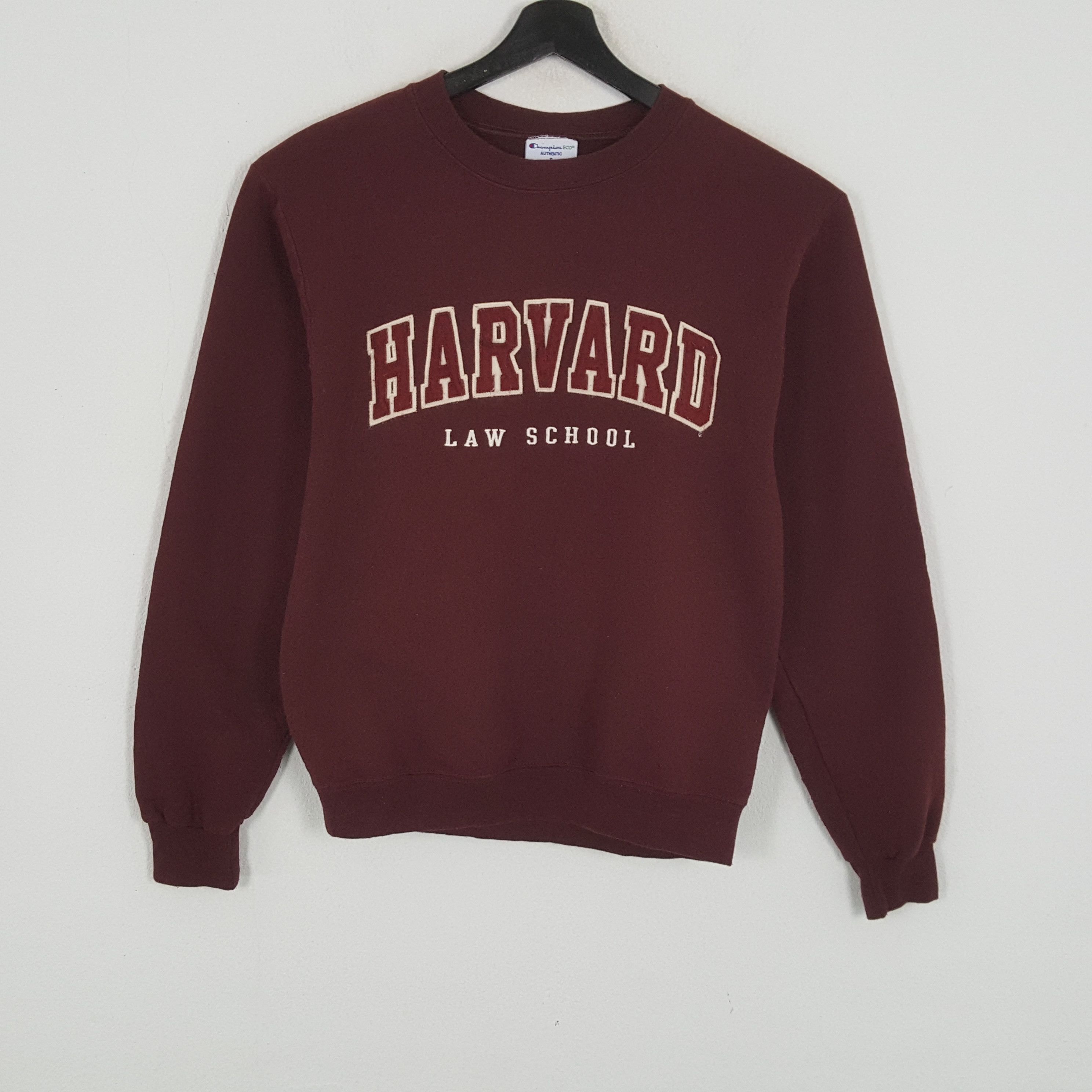 Champion × Vintage HARVARD LAW SCHOOL X Champion Sweatshirt Streetwear Style Size US S / EU 44-46 / 1 - 1 Thumbnail