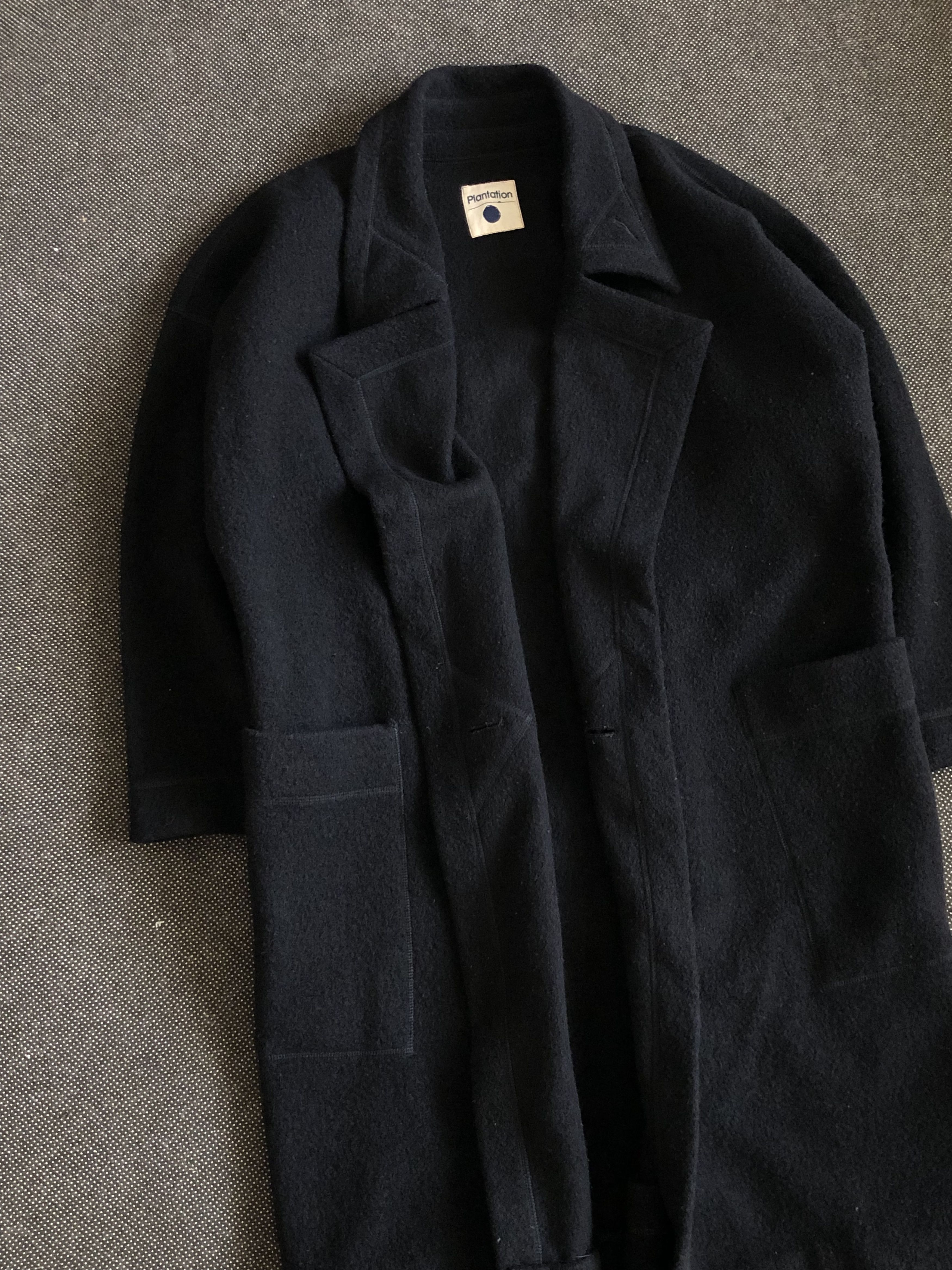 Issey Miyake RARE🔥AW1998 ISSEY MIYAKE PLANTATION OVERSIZE WOOL OVERCOAT Size US L / EU 52-54 / 3 - 5 Thumbnail
