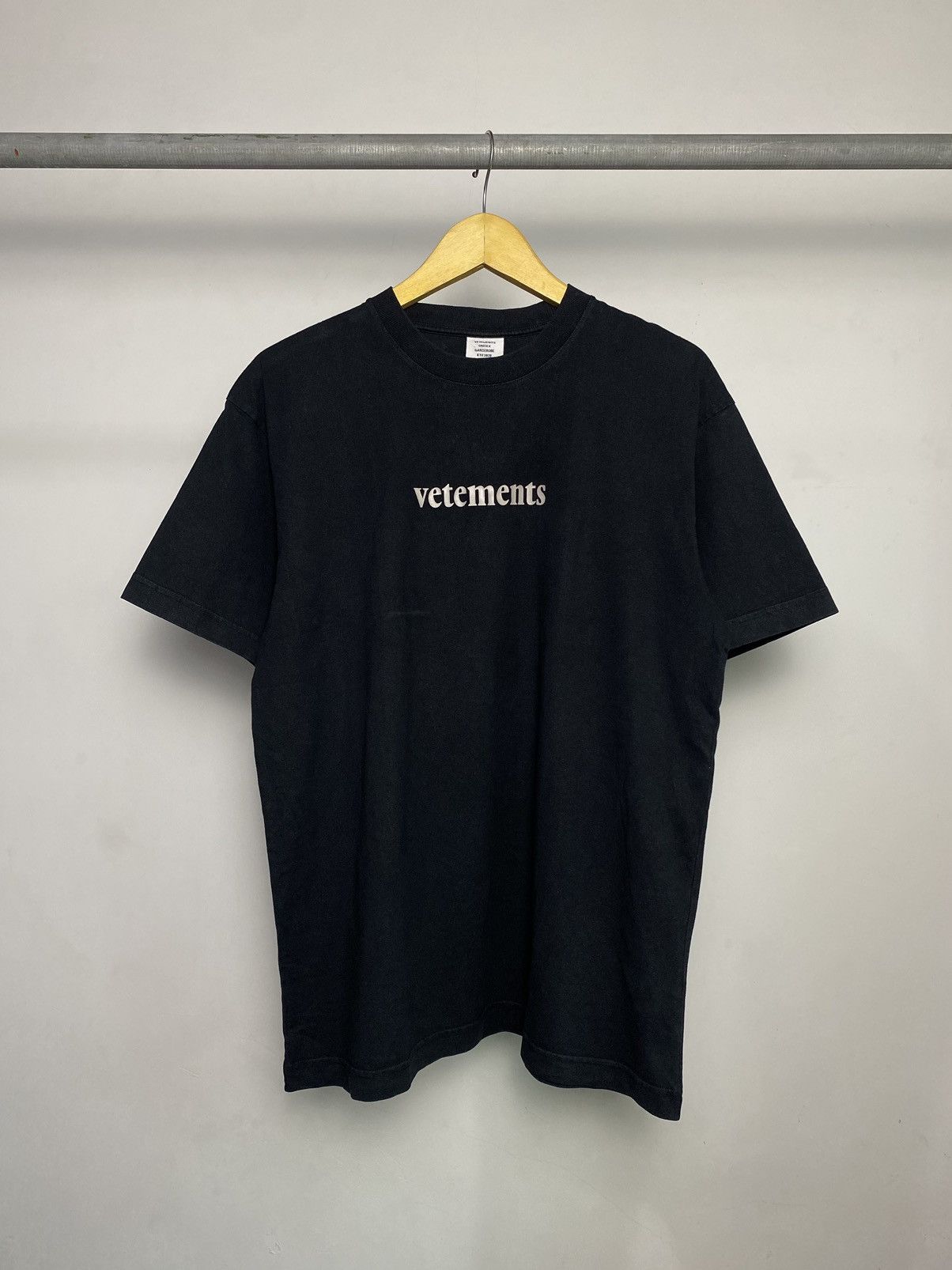 Ssense × Vetements “You Fuck'n Asshole” Football Shoulder T