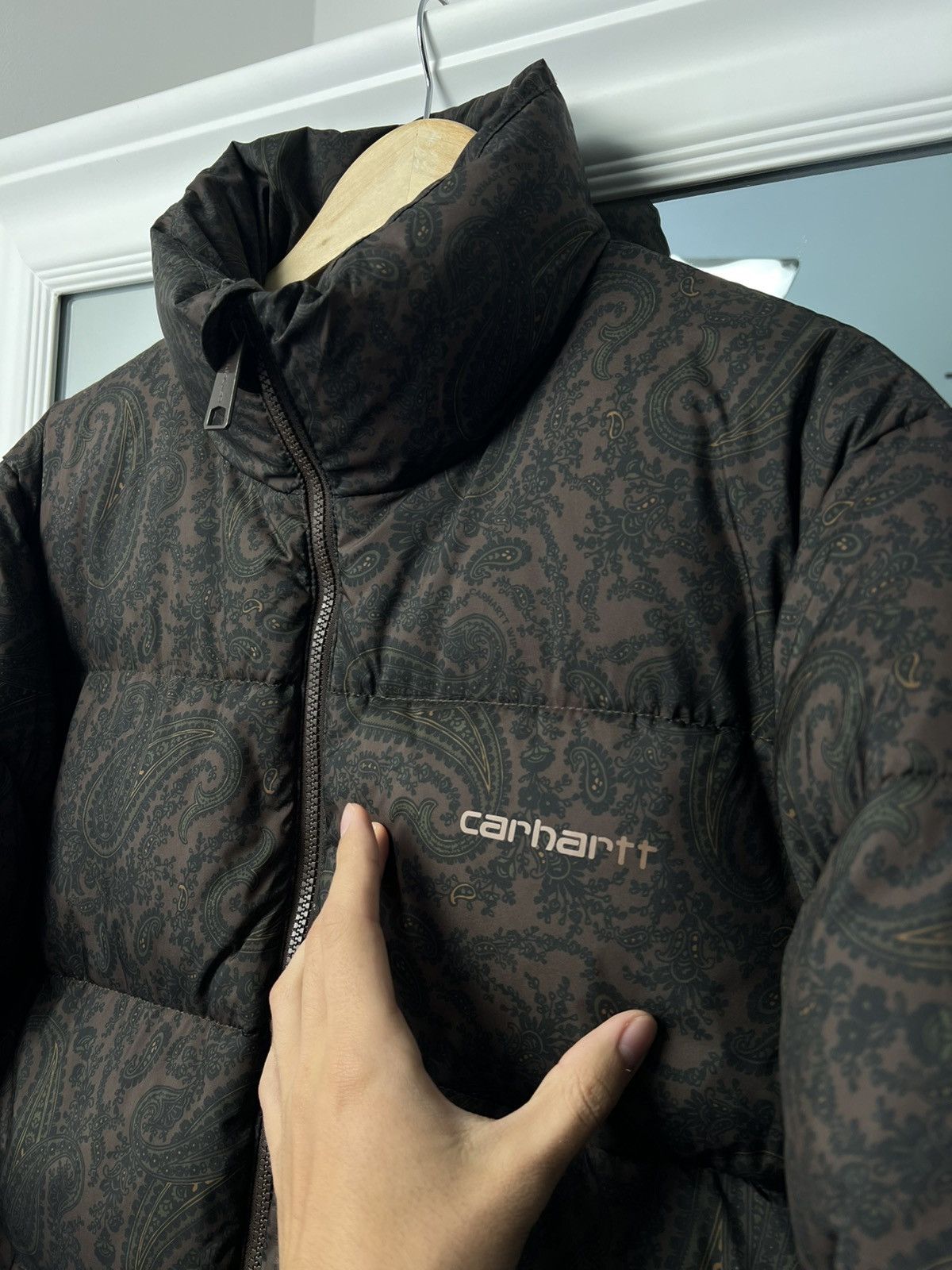 Carhartt Wip Carhartt WIP Springfield Jacket M — Plant/Black Paisley Size US M / EU 48-50 / 2 - 12 Thumbnail