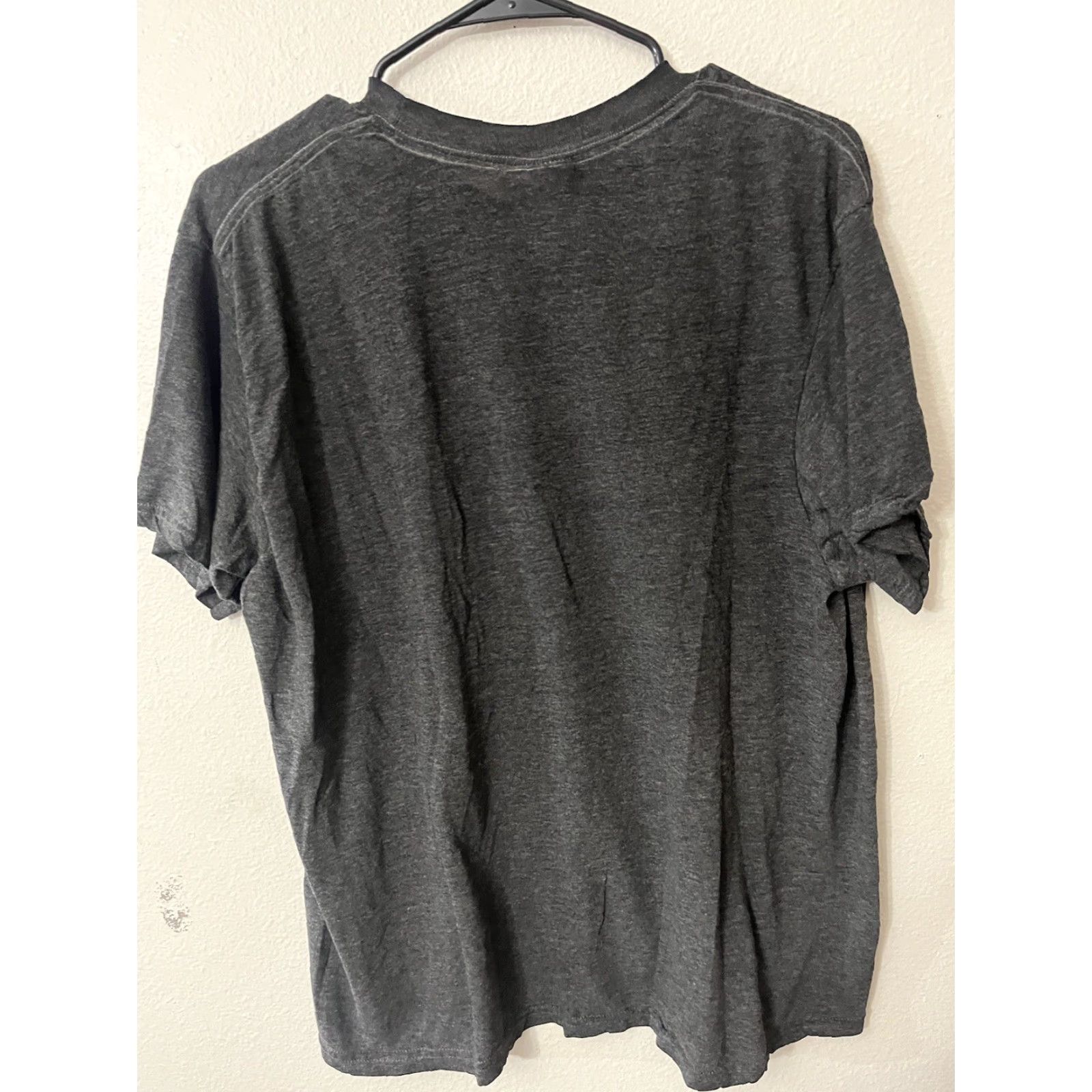 Nike Nike T-Shirt Adult Large Gray Short Sleeve Crewneck Solid Logo Dri-Fit Mens Size US L / EU 52-54 / 3 - 3 Thumbnail